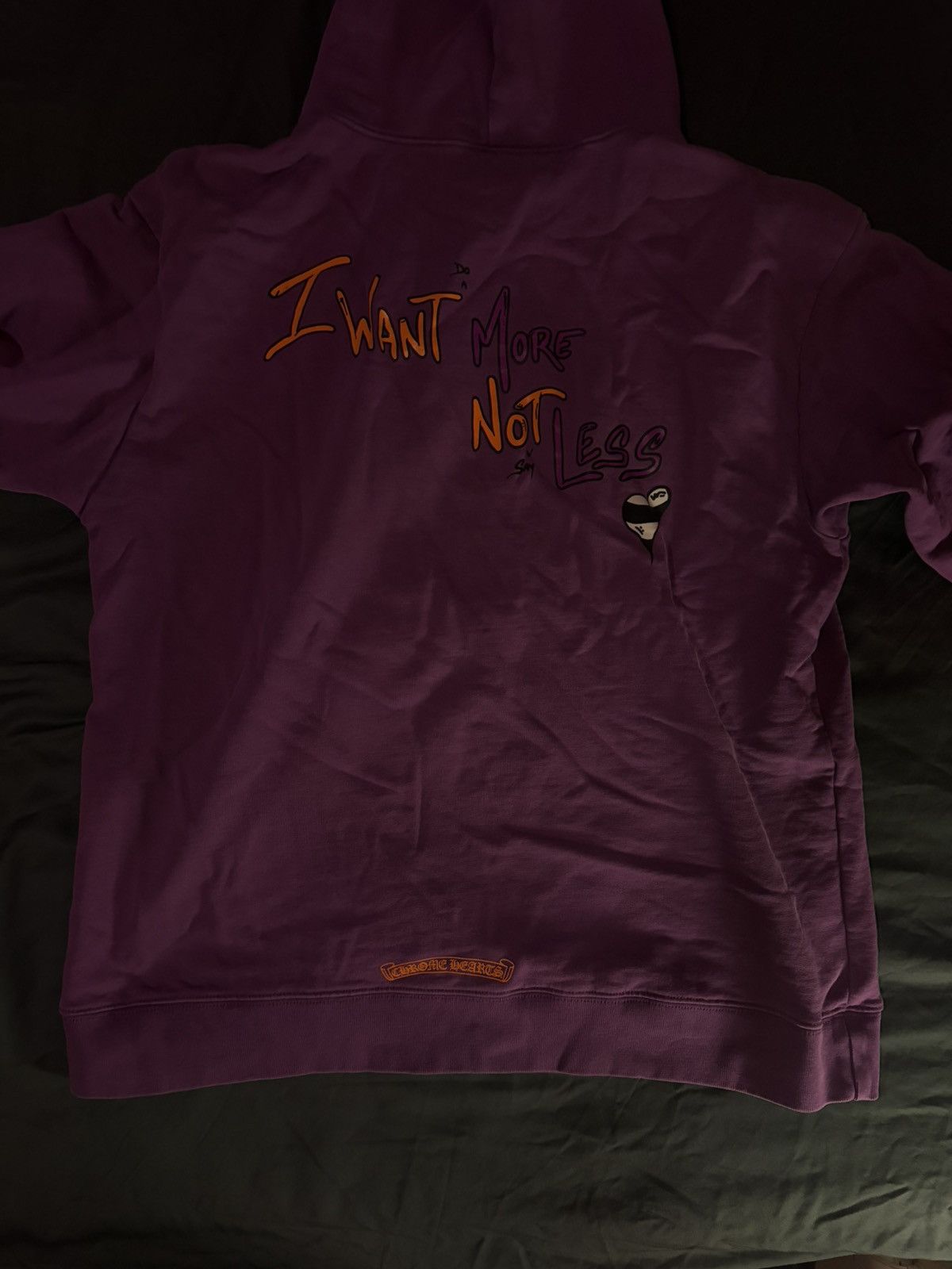 Chrome Hearts Chrome Hearts Matty boy I want more not less hoodie Size US L / EU 52-54 / 3 - 3 Thumbnail