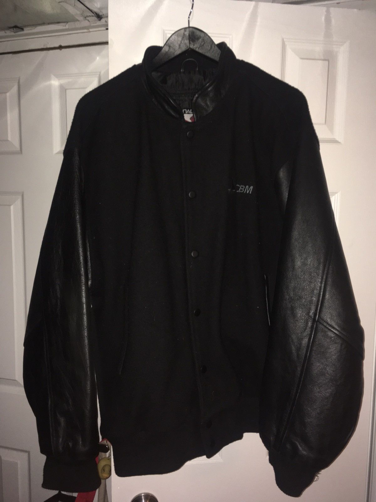 image of Canada Big Ass Varsity Jacket in Black, Men's (Size 2XL)