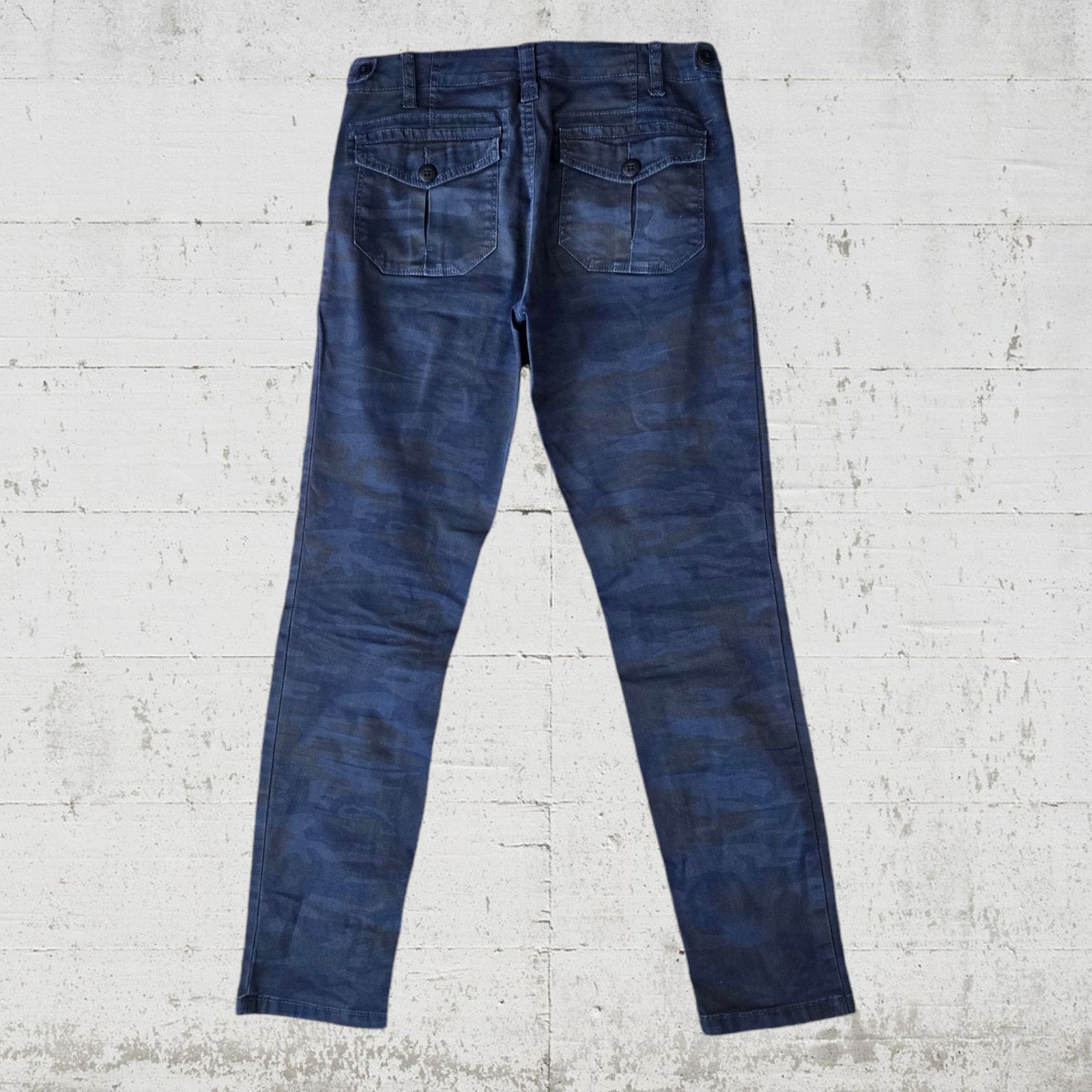 Sanctuary Sanctuary Blue Camo Ankle Skinny Jeans Size 24 Size 24" / US 00 / IT 34 - 8 Thumbnail