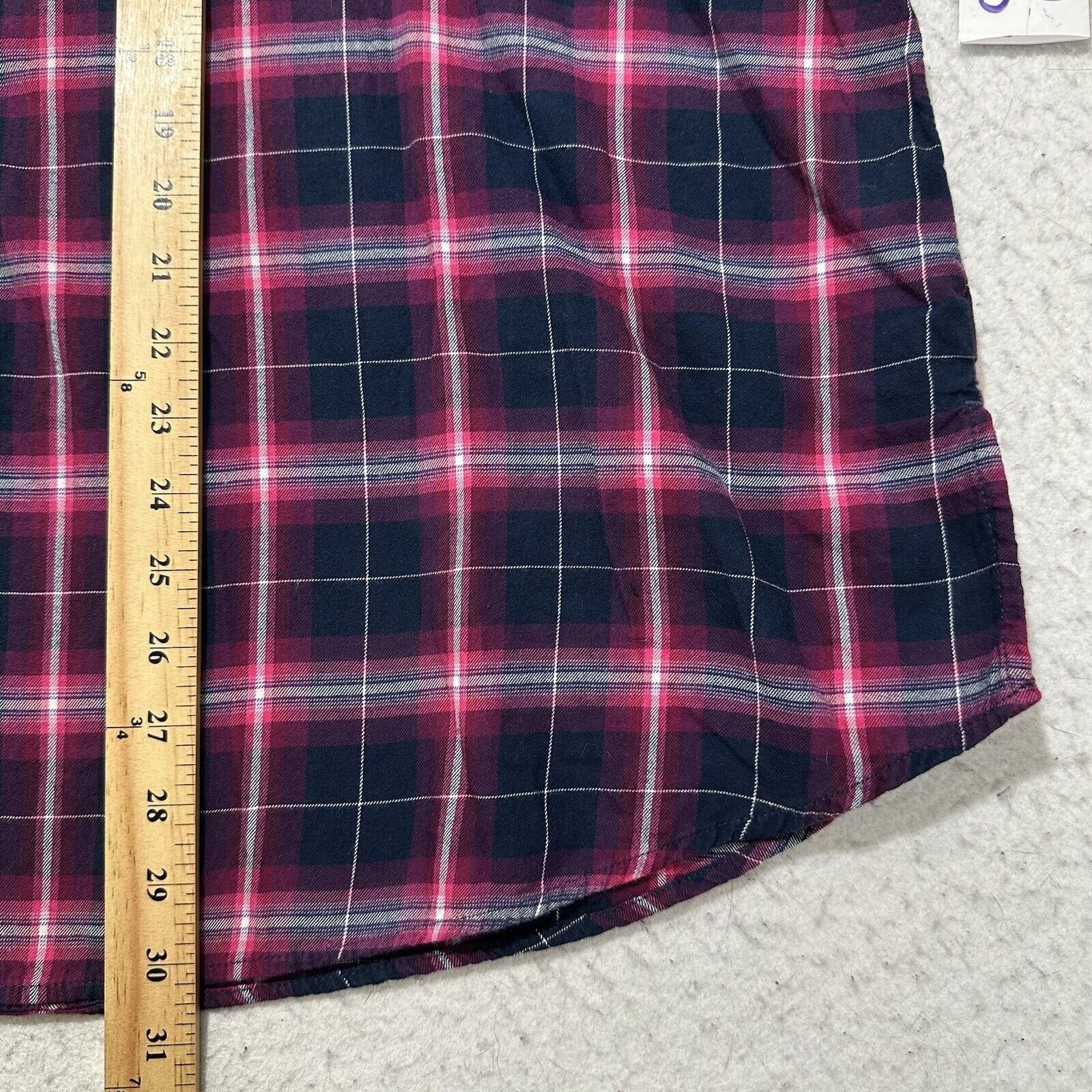 Sonoma Sonoma 2X The Every Day Shirt Long Sleeve Plaid Button Front Size XXL / US 16-18 / IT 52-54 - 8 Thumbnail
