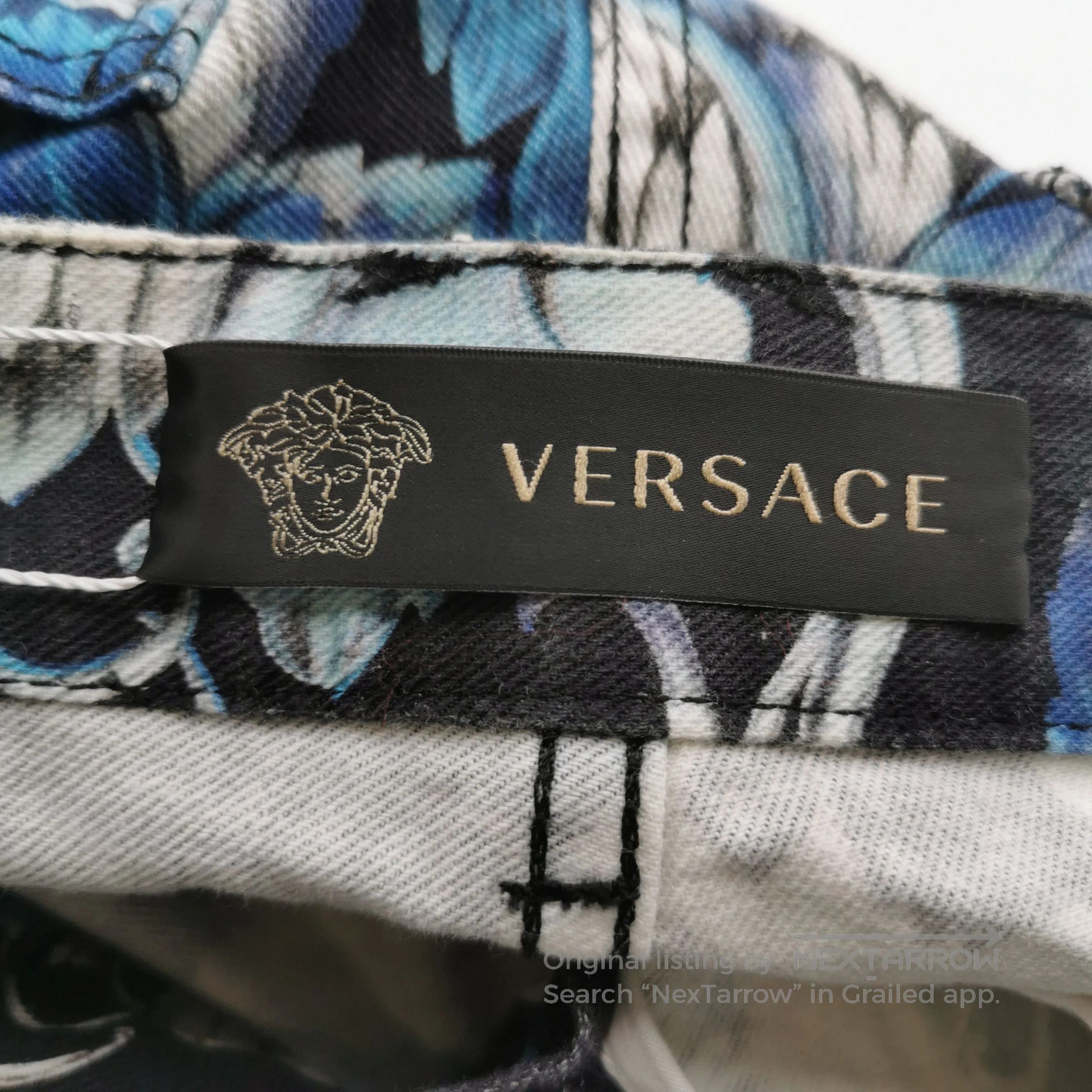 Versace Versace Color-Block Logo Pattern S Size Pants. Size US 44 / EU 60 - 5 Thumbnail