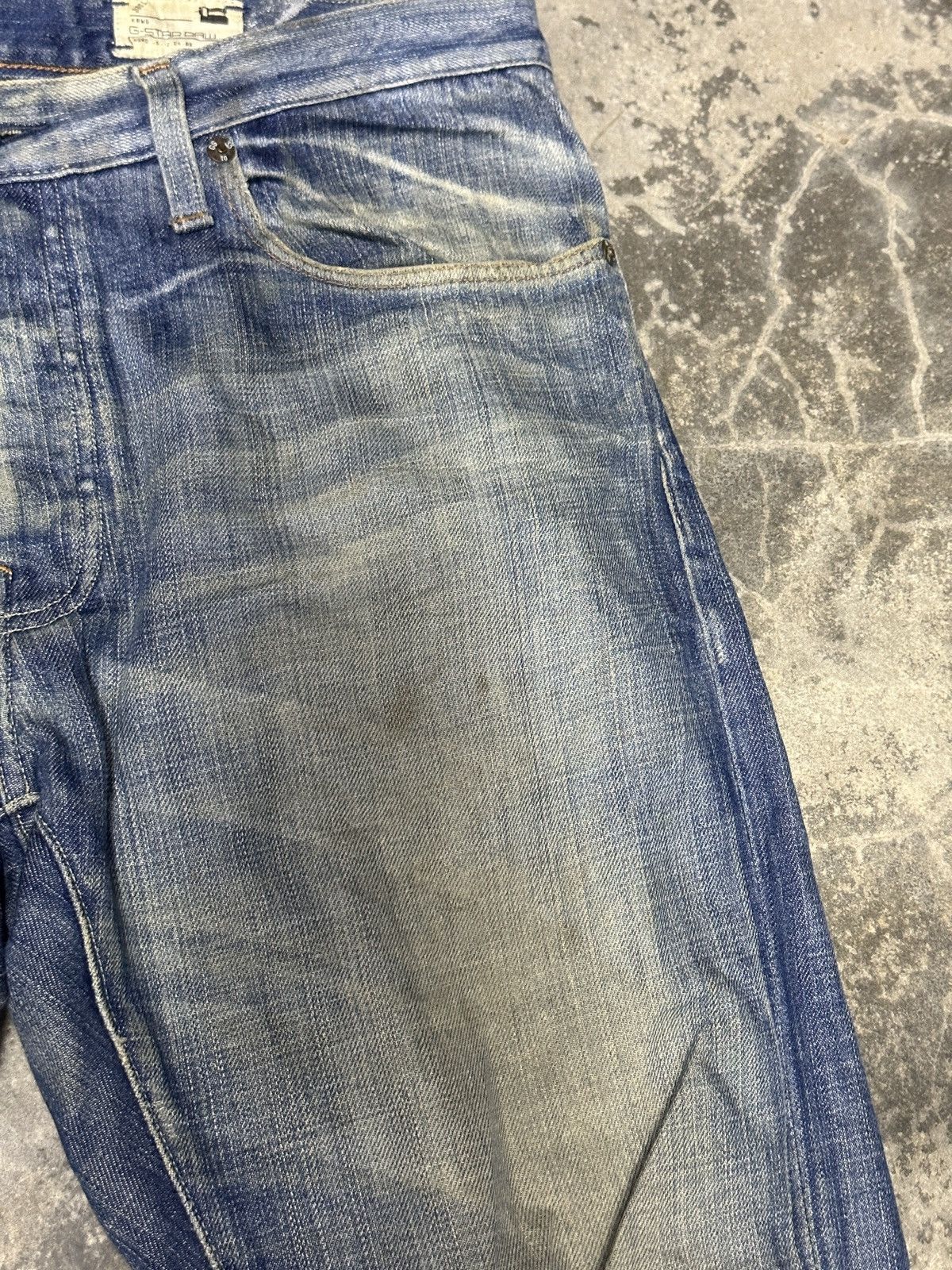 G-Star Distressed G Star Raw 3301 Denim Size US 38 / EU 54 - 11 Thumbnail