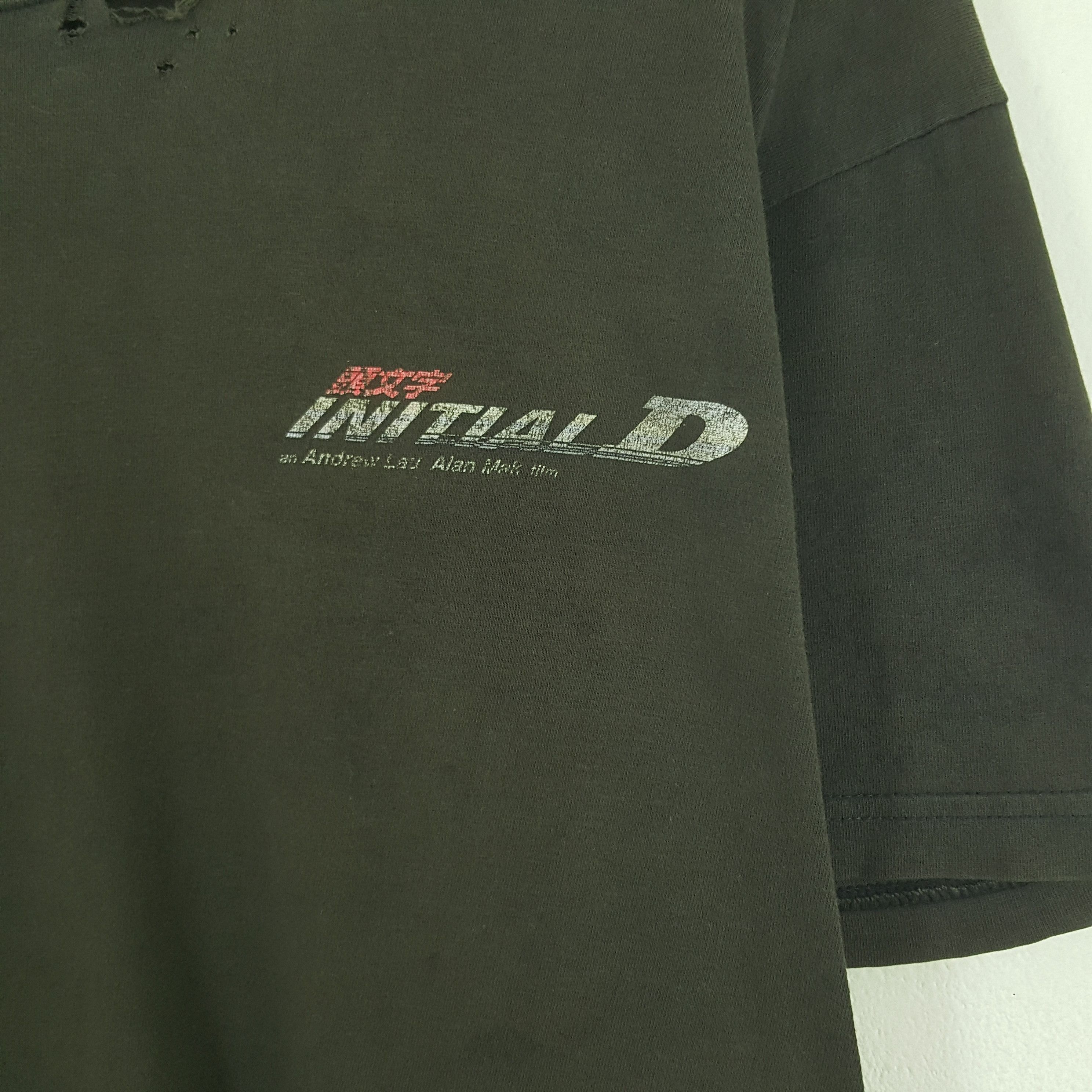 Japanese Brand × Vintage Vintage Initial D Japanese Movie Drift T-shirt Size US L / EU 52-54 / 3 - 4 Thumbnail