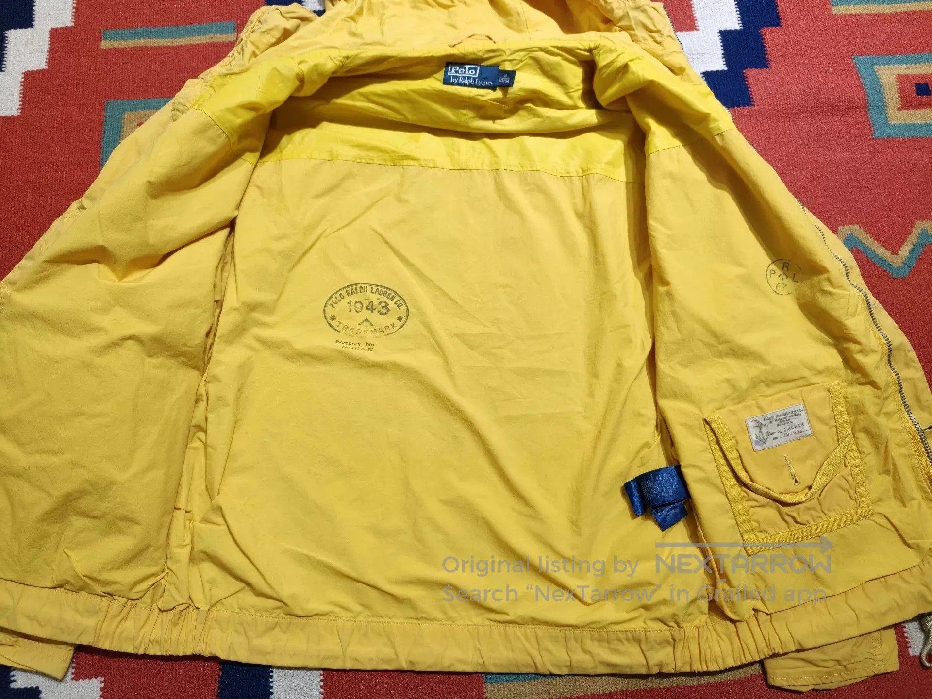 RRL Ralph Lauren Yellow Ralph Lauren Nautical Deck Jacket. Size US M / EU 48-50 / 2 - 5 Thumbnail