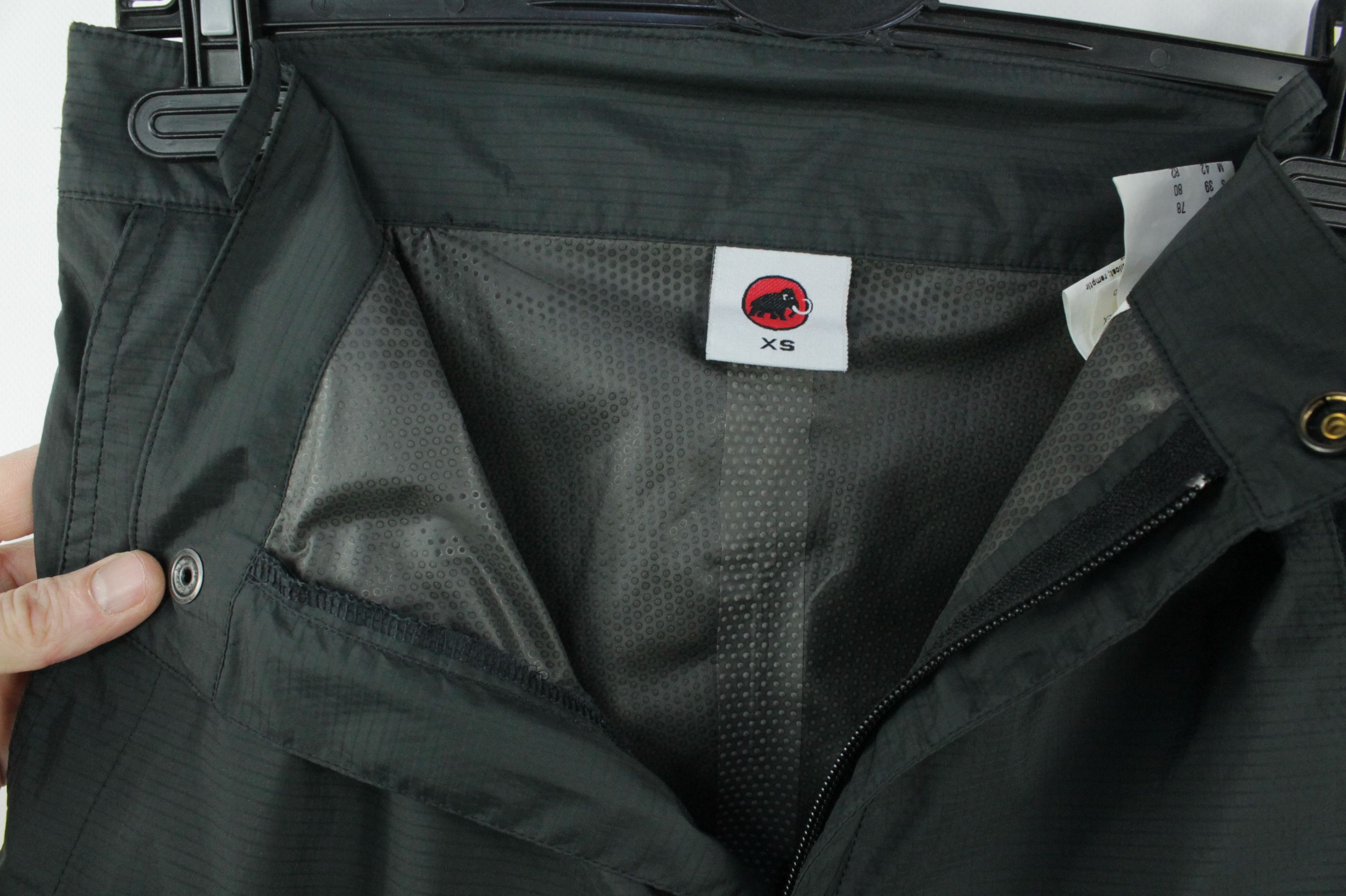 Mammut Mammut Paclite Gore-Tex Black Alpine Pants Men's Size US 26 / EU 42 - 8 Thumbnail