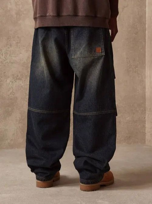 Designer Kawakami washed faded cleanfit yuppie bootcut cargo pants Size US 32 / EU 48 - 8 Thumbnail