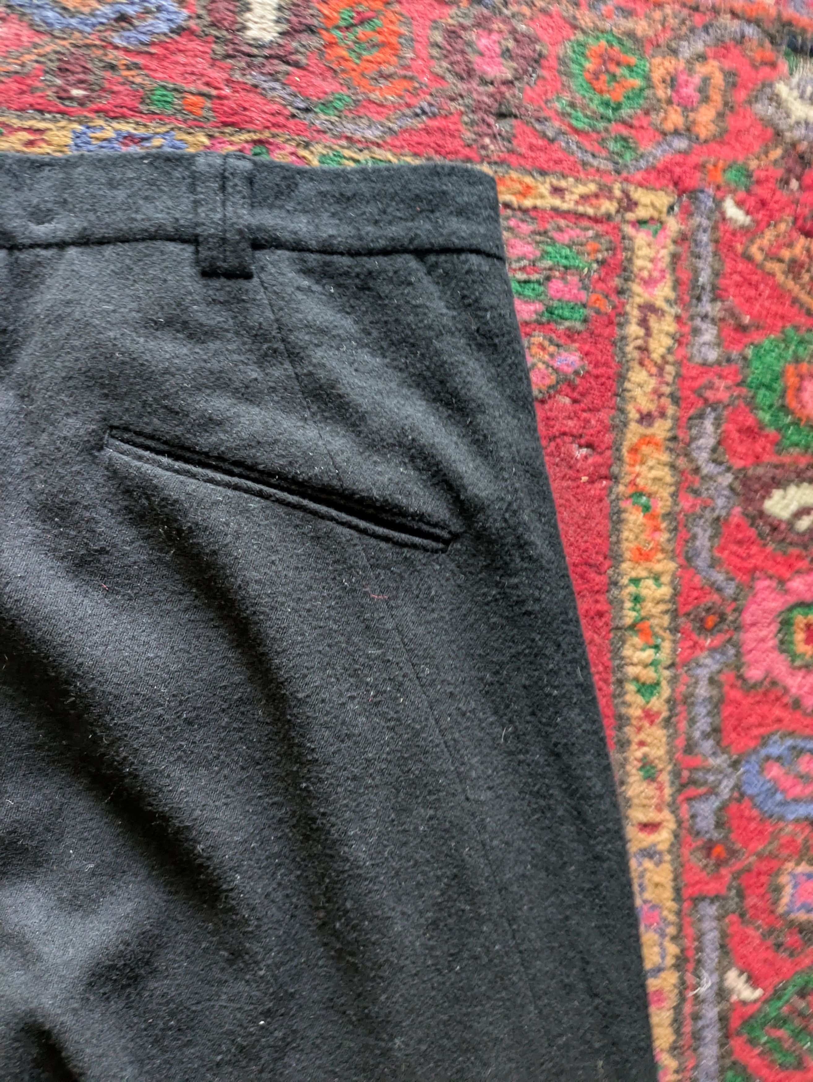 Song For The Mute Pleated Wool Pant / Jogger Size US 32 / EU 48 - 3 Thumbnail