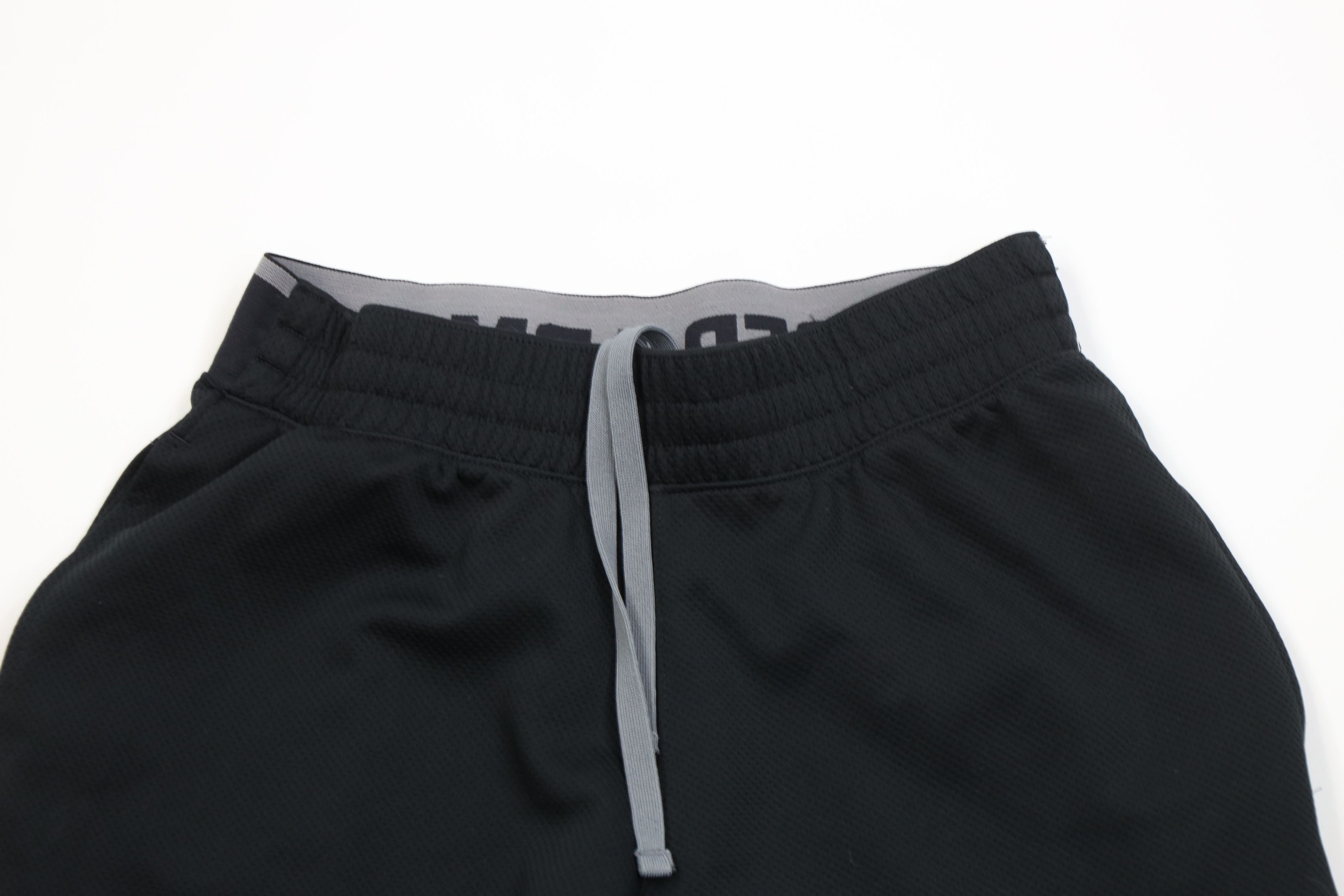 Under Armour Vintage Y2K Under Armour Thermal Knit Wide Leg Pants Black Size US 32 / EU 48 - 2 Thumbnail