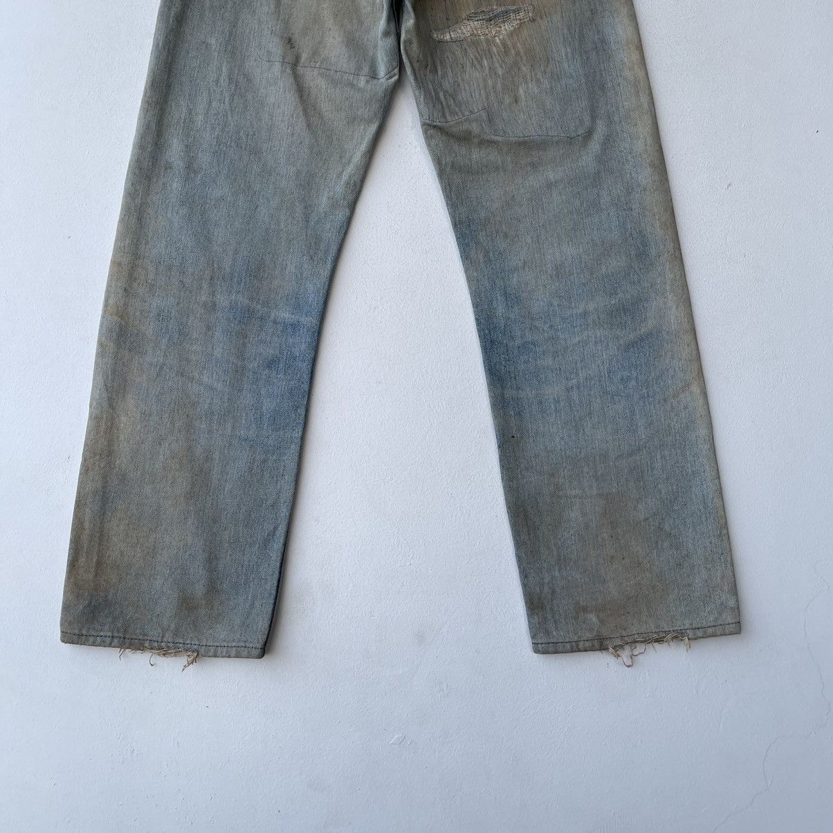 Levi's Vintage Levi’s 509 Reworked Anime Pop-Art Boro Sashiko Denim Size US 31 - 9 Thumbnail