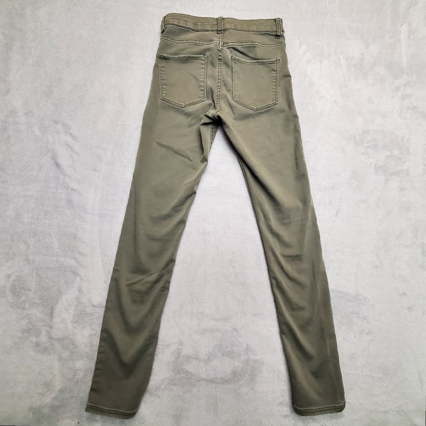 H&M H & M Jeans Mens 28 Green Skiny Coup Moulante Denim Stretch Casual Pants Regular 26x28 Blue 5-Pocket Mens Jeans Size US 28 / EU 44 - 7 Thumbnail