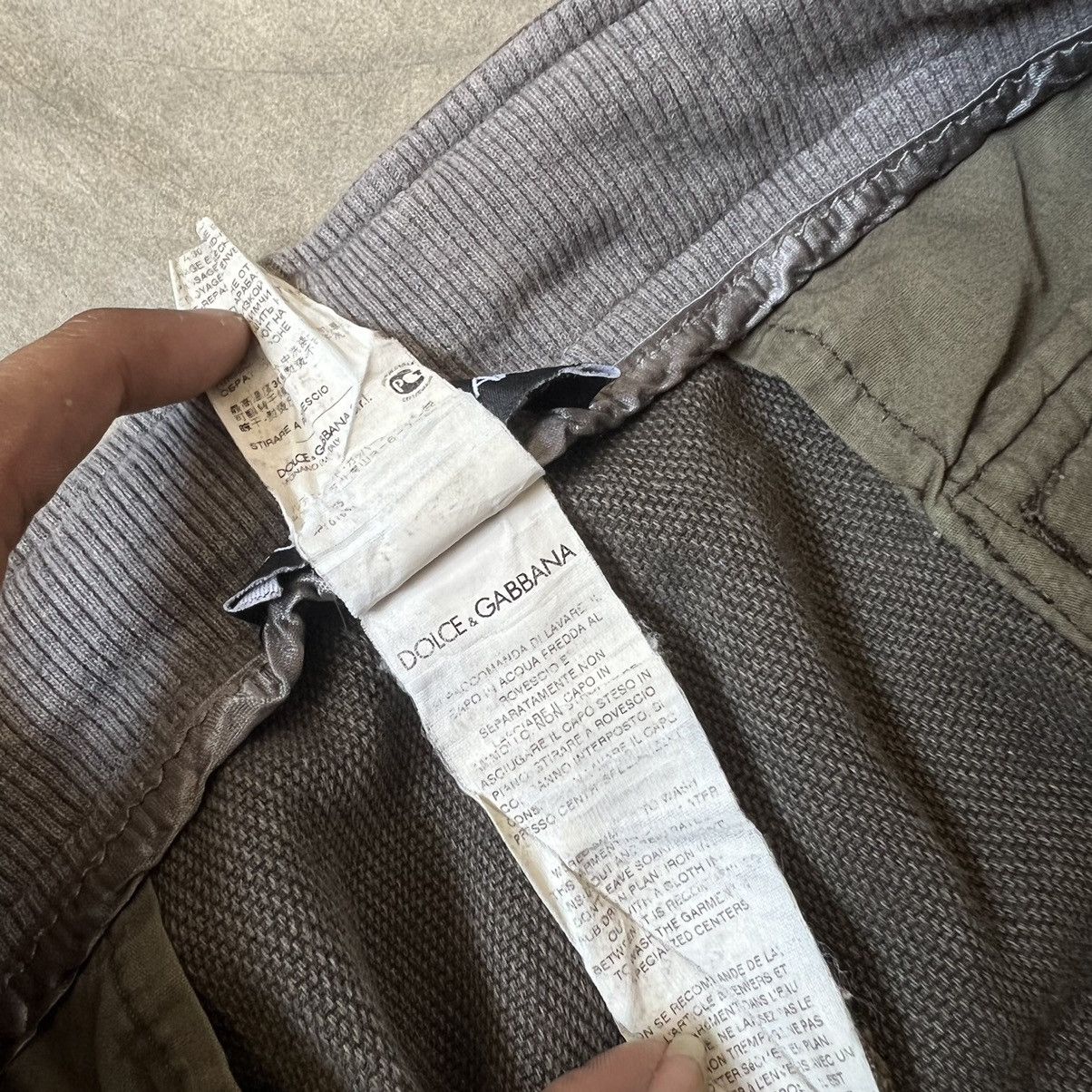Dolce & Gabbana Dolce & Gabbana Cargo Button Fly Canvas Pants Size US 35 - 9 Thumbnail