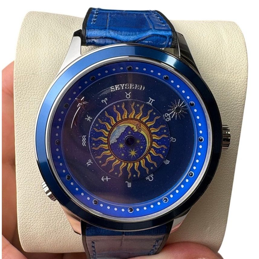 Jewelry Stunning Skyseed Blue Zodiac Automatic Unisex Watch - New! Size ONE SIZE - 2 Thumbnail