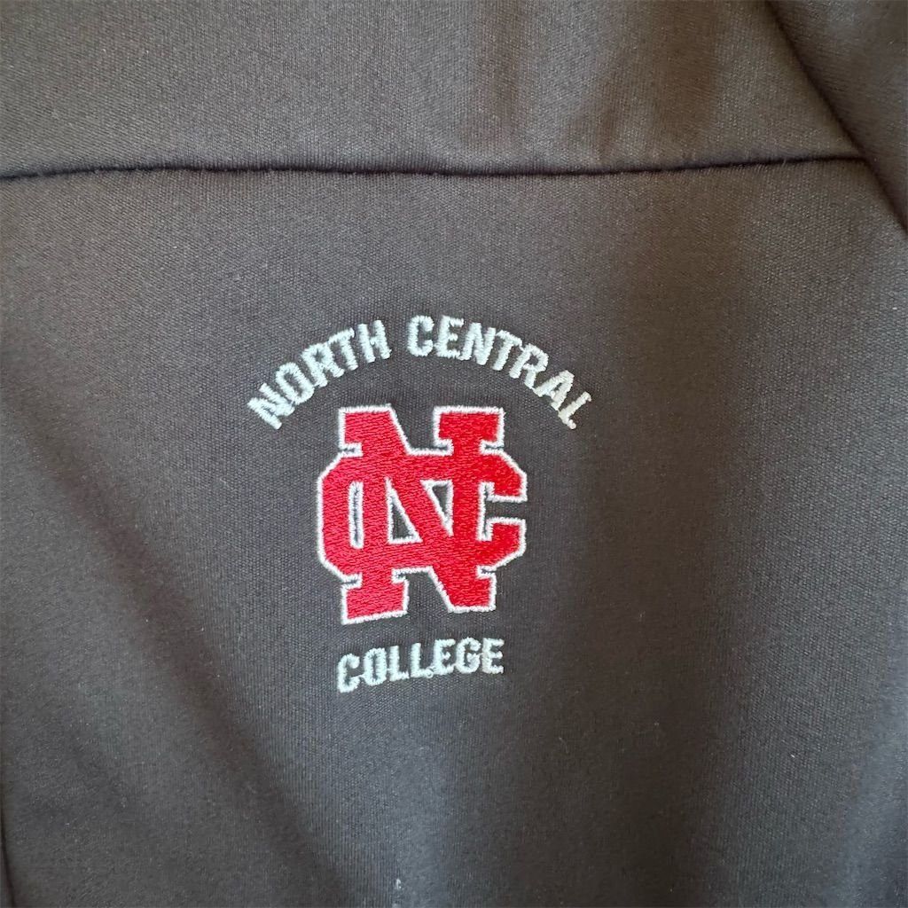 Antigua Antigua Unisex Varsity Jacket M Black Full-Zip North Centra Size M / US 6-8 / IT 42-44 - 2 Thumbnail