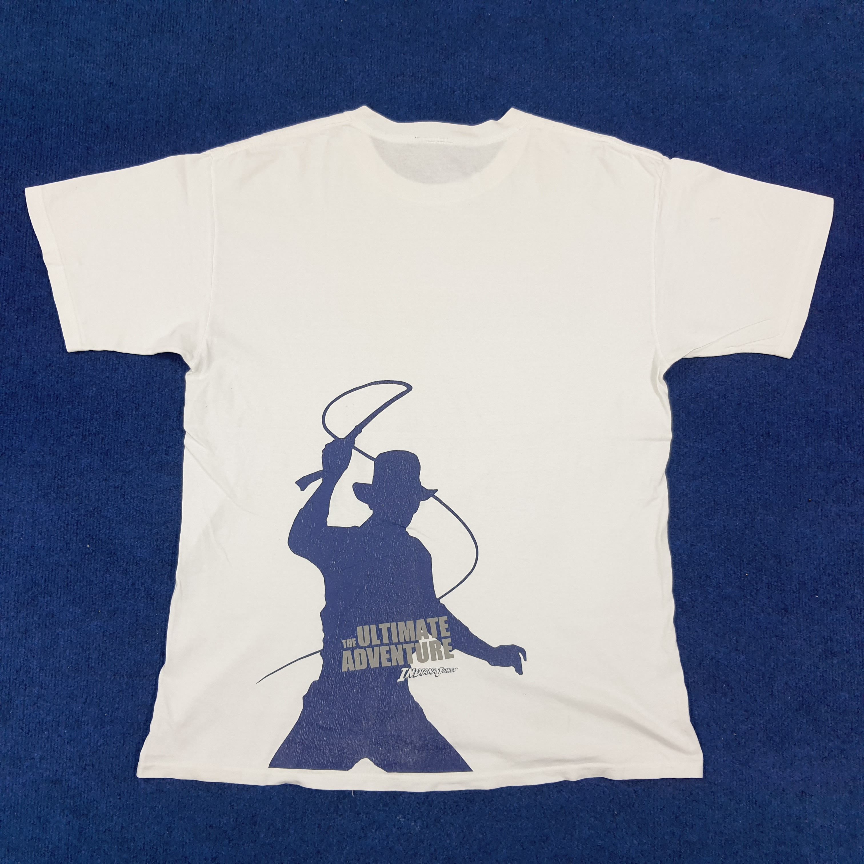 Vintage Vintage Indiana Jones The Ultimate Hero Movie Tshirt Size US L / EU 52-54 / 3 - 1 Thumbnail