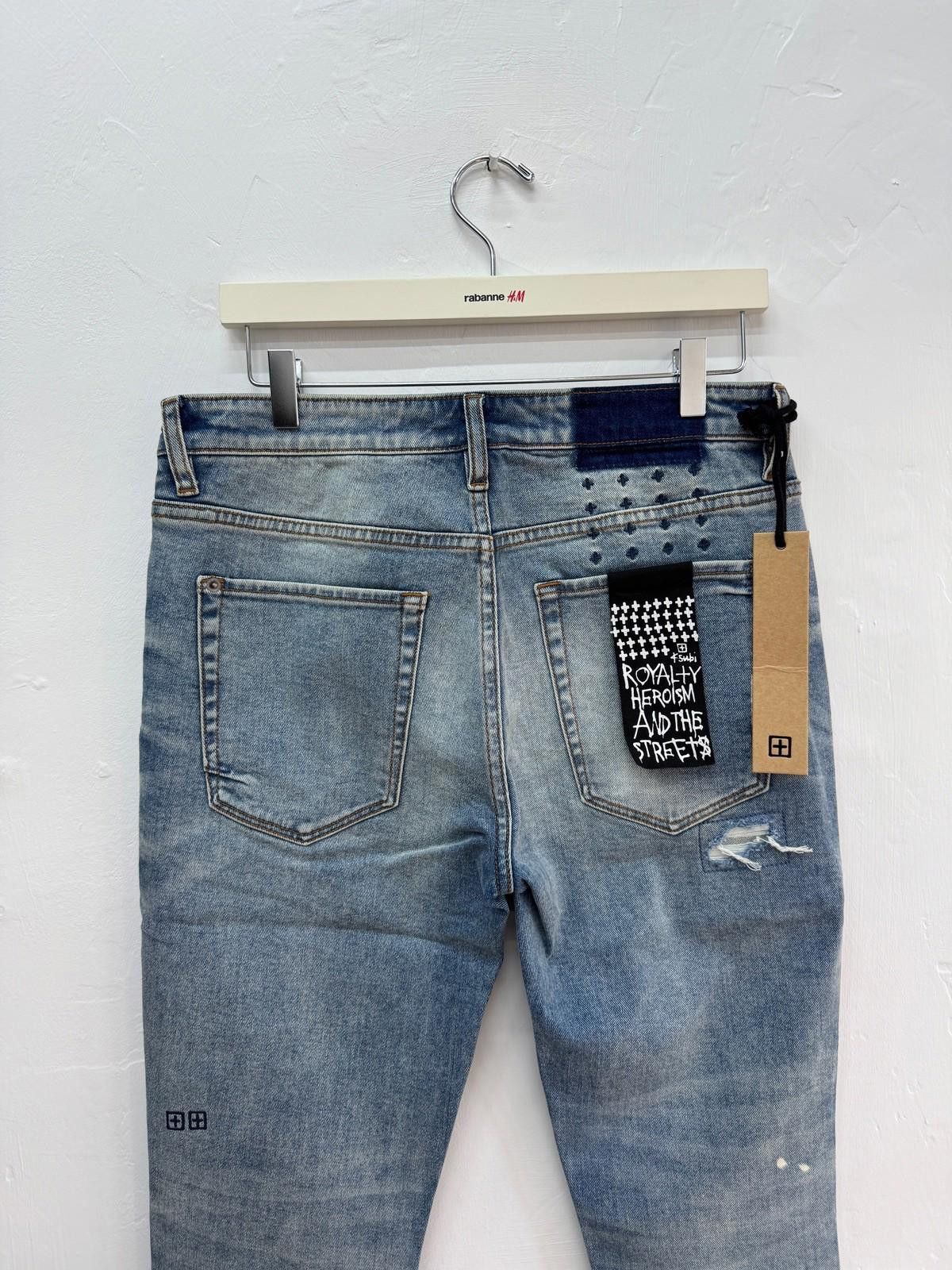 Ksubi new Ksubi mens denim jeans van winkle blue north trashed 32 Size US 32 / EU 48 - 6 Thumbnail