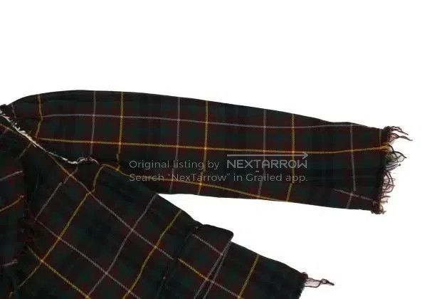 Comme des Garcons Comme Des Garcons Green retro plaid design coat Size M / US 6-8 / IT 42-44 - 6 Thumbnail