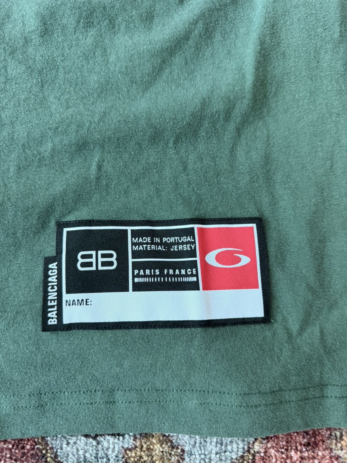 Balenciaga Basketball Oversized T-shirt Size US M / EU 48-50 / 2 - 2 Thumbnail