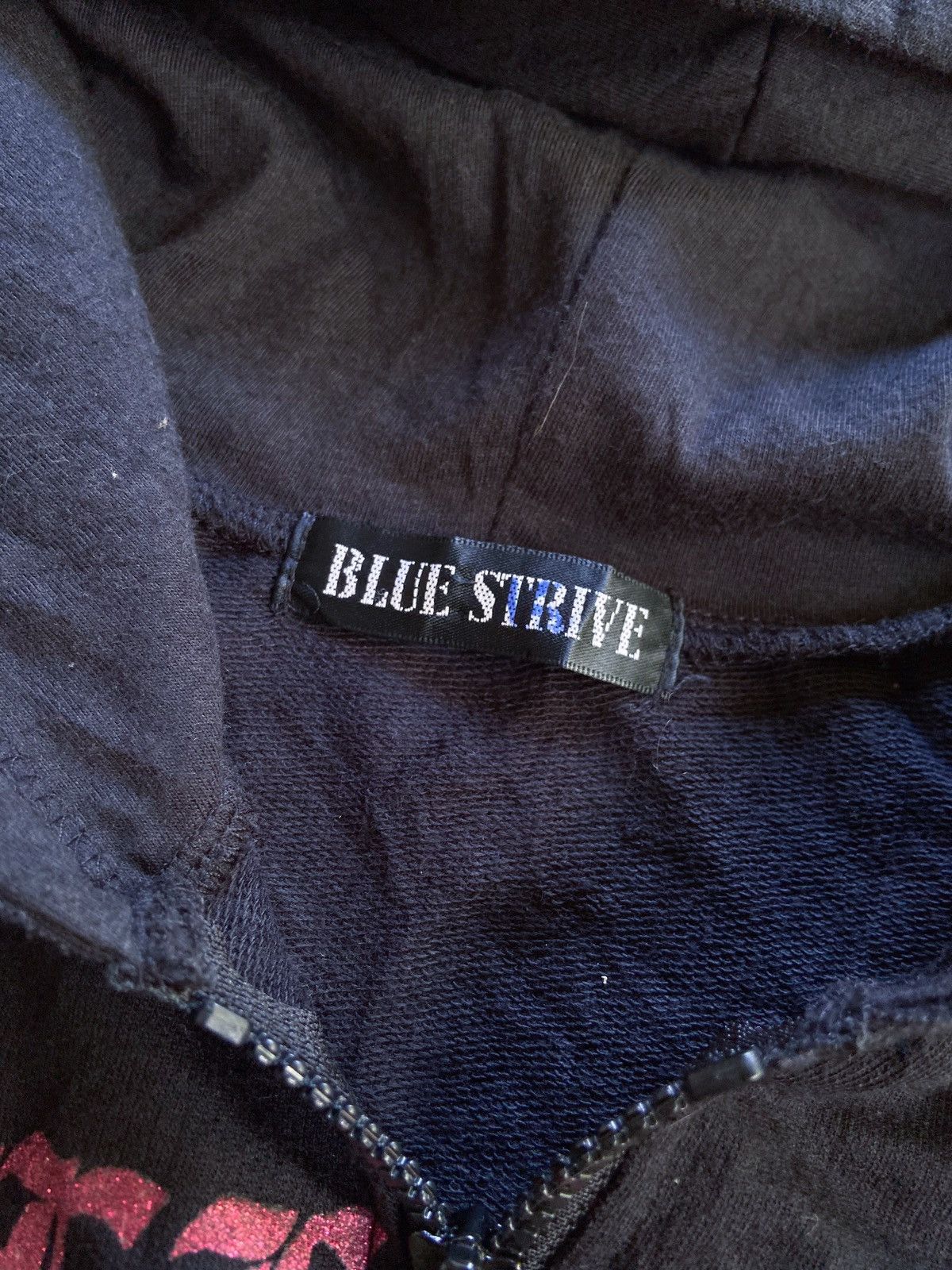 Beauty Beast 🌸BLUE STRIVE REBEL ACTION FUR ZIP HOODIE Size US S / EU 44-46 / 1 - 8 Thumbnail