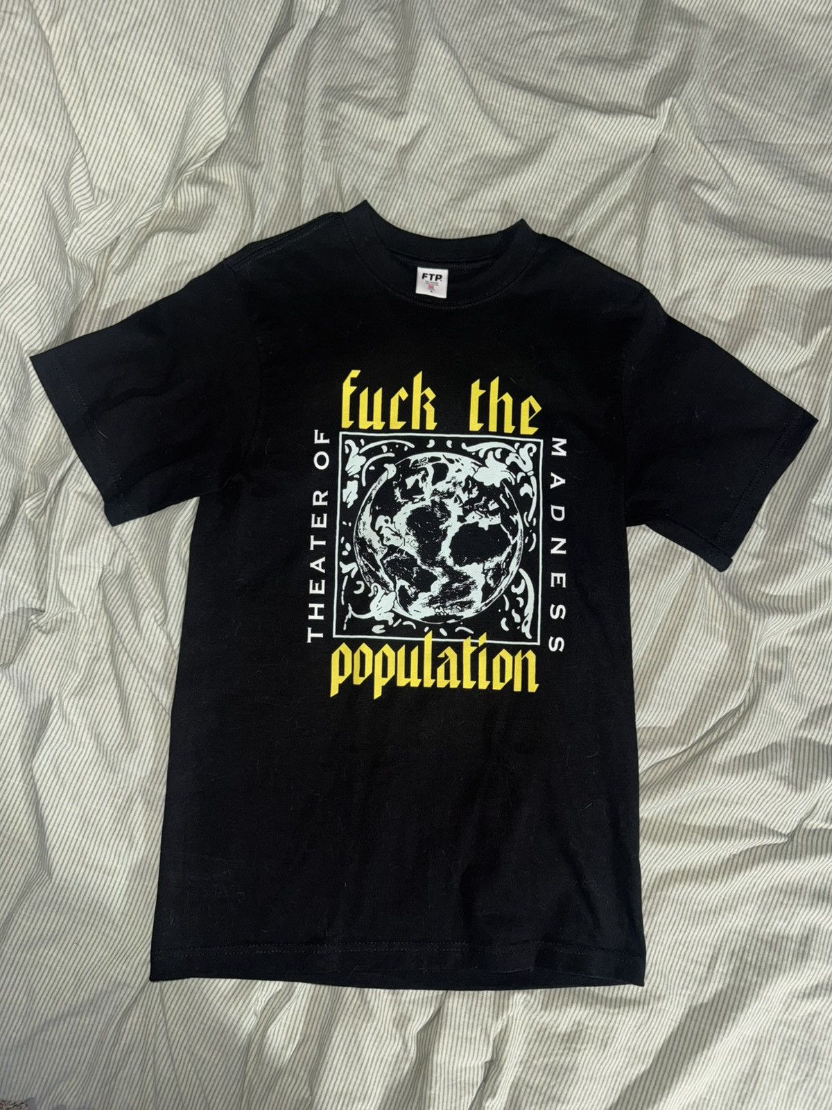 Fuck The Population × G59 Records FUCK THE POPULATION THEATER OF MADNESS TEE Size US S / EU 44-46 / 1 - 1 Thumbnail