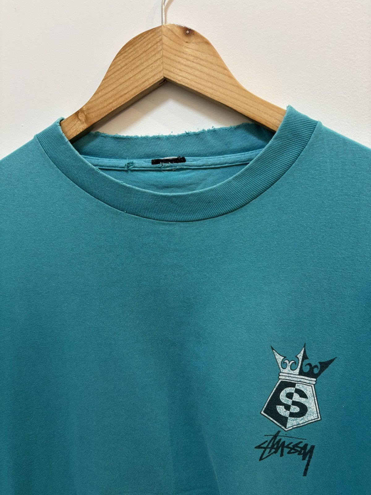Stussy Vintage 80's Stussy S Crown Logo Size US XL / EU 56 / 4 - 3 Thumbnail