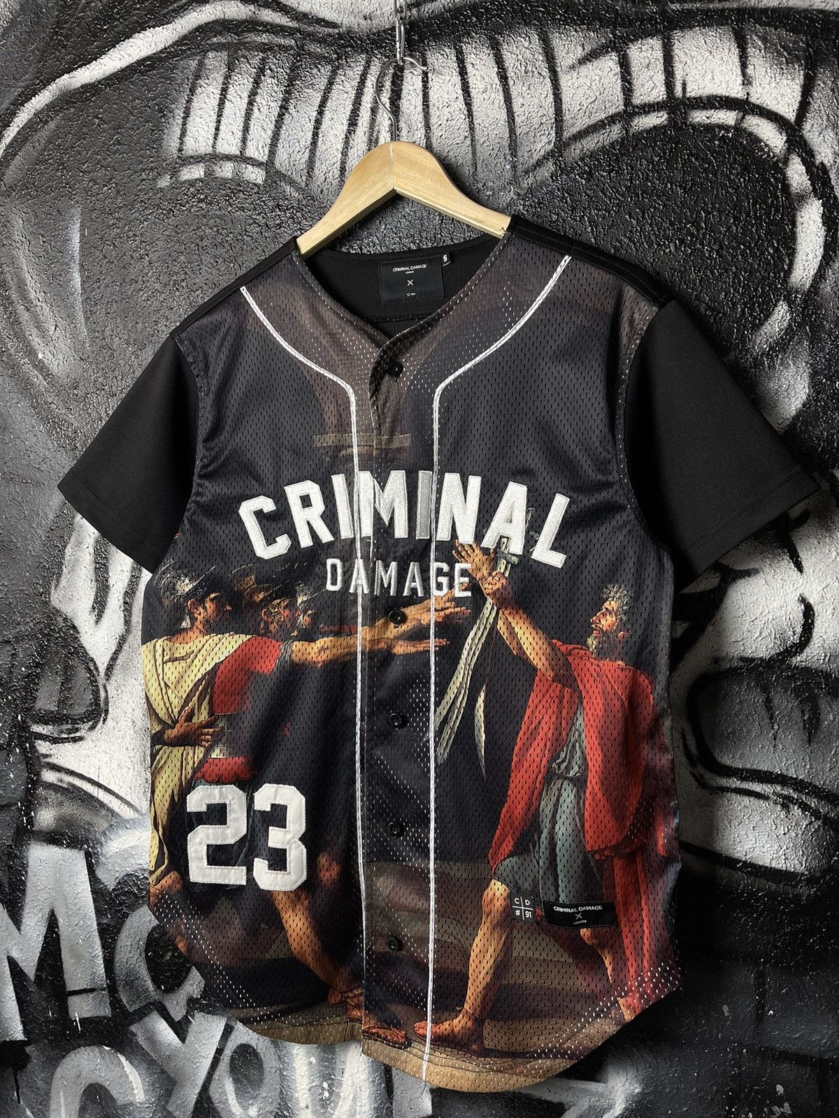 Criminal Damage Criminal Damage London Button Down Jersey Shirt Men’s Size US S / EU 44-46 / 1 - 1 Thumbnail
