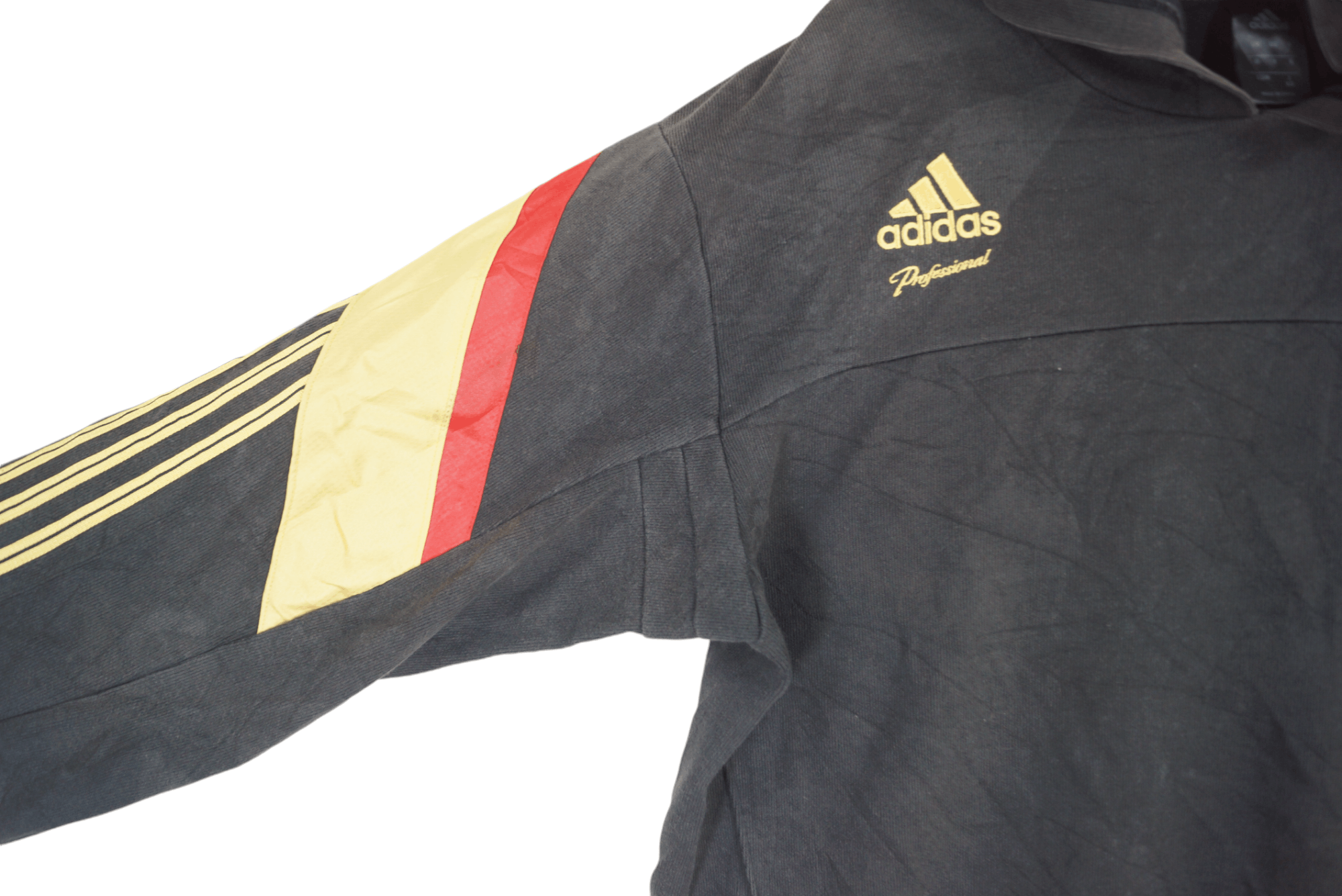 Adidas Rare Adidas Professional Hoodie Nice Design Size US L / EU 52-54 / 3 - 2 Thumbnail