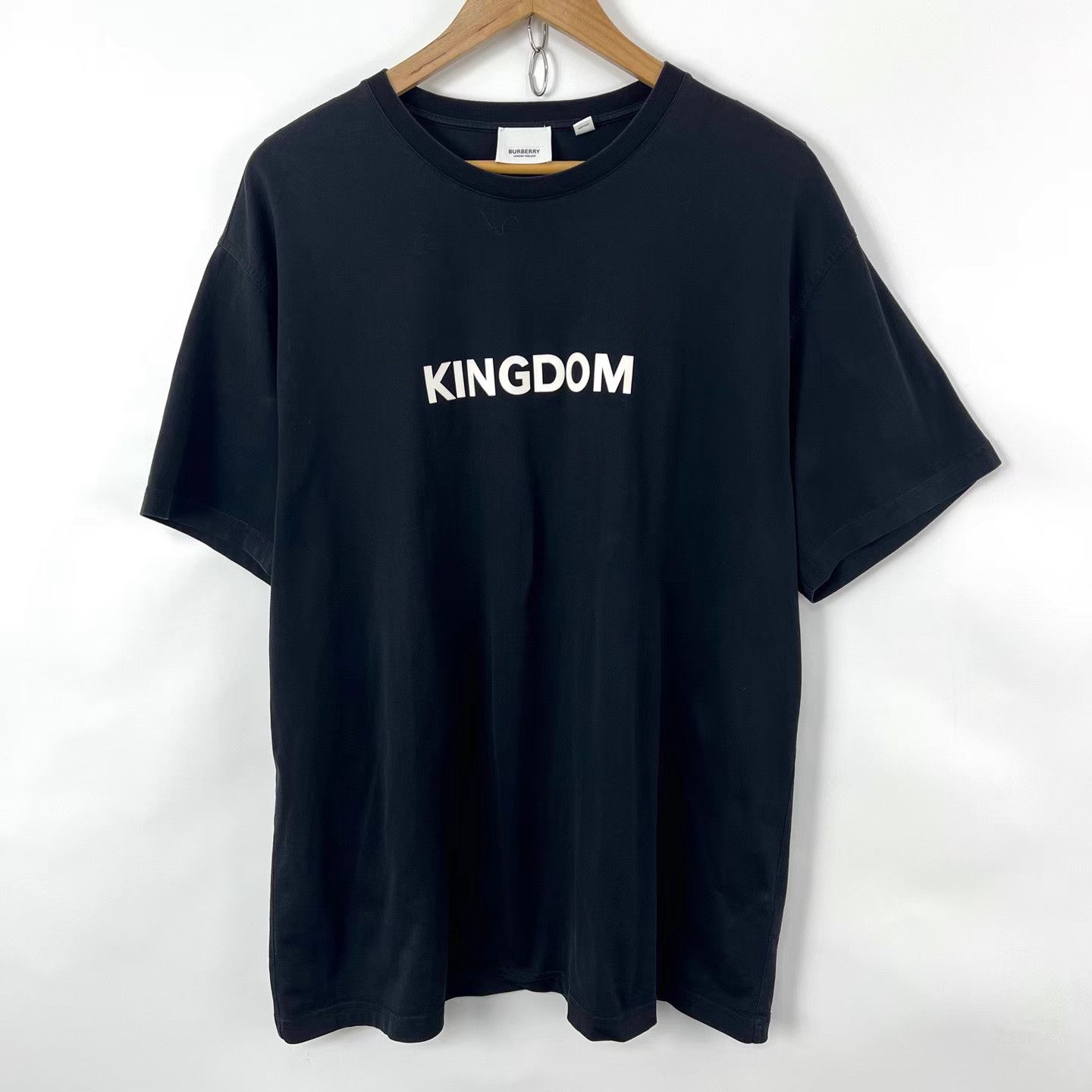 Burberry Burberry Chest Logo Black Short Sleeve K12 Size US L / EU 52-54 / 3 - 1 Thumbnail