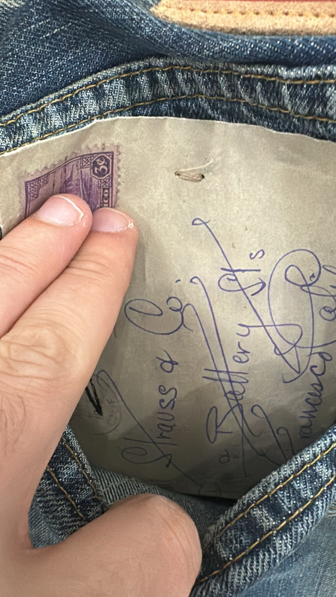 Levi's Vintage Clothing LVC Levi's Vintage Clothing 1947 501XX BigE Selvedge Jeans Size US 32 / EU 48 - 5 Thumbnail