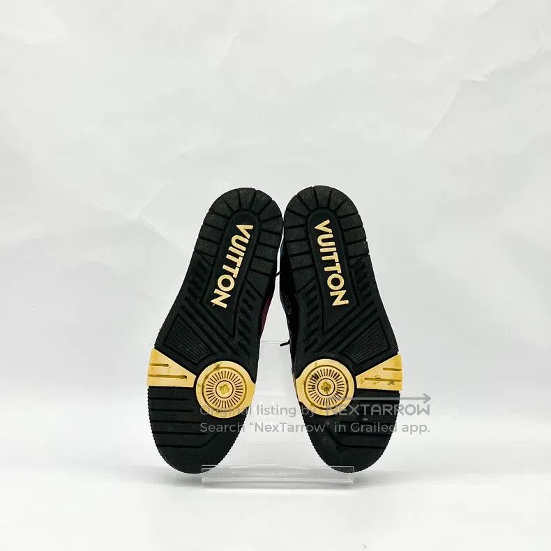 Louis Vuitton Louis Vuitton Yayoi Kusama co-branded black logo sunflower Size US 7 / EU 40 - 5 Thumbnail