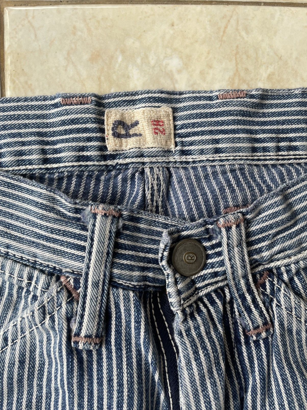 45rpm × Japanese Brand 45rpm Hickory Stripe Pants Size US 28 / EU 44 - 4 Thumbnail