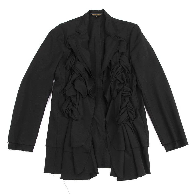 Comme des Garcons Comme Des Garcons Black Retro Braid Woven Suit Top Size M / US 6-8 / IT 42-44 - 2 Thumbnail