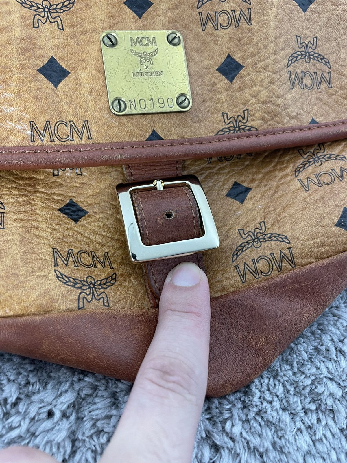 MCM MCM messenger Crossbody Bag monogram N0190 Size ONE SIZE - 22 Thumbnail
