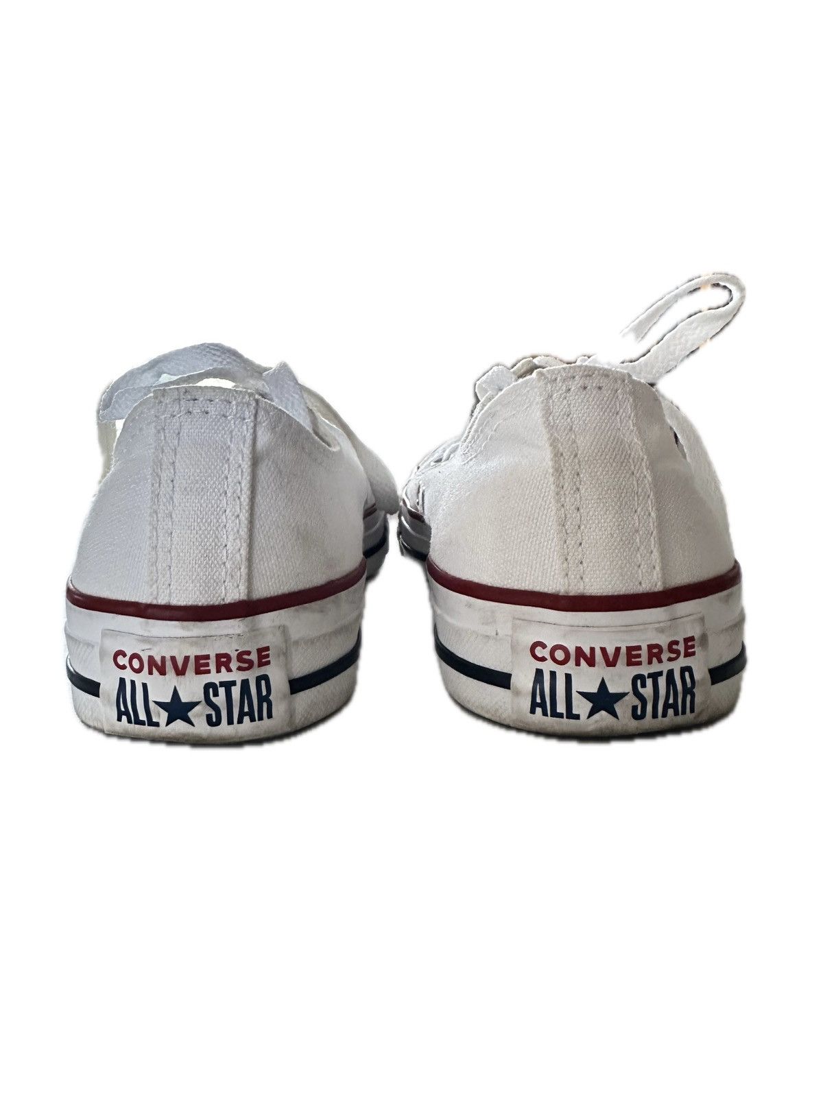 Converse White Converse Low Top Chuck Taylor All Star Shoes 7W 5M Size US 7 / IT 37 - 3 Thumbnail