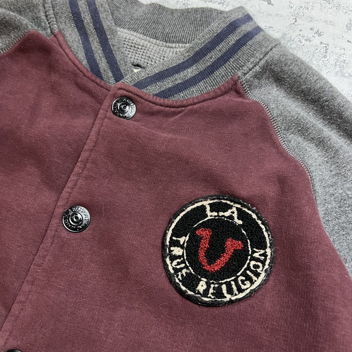 True Religion 00s True Religion California Vintage Y2K Varsity Jacket Size US L / EU 52-54 / 3 - 5 Thumbnail