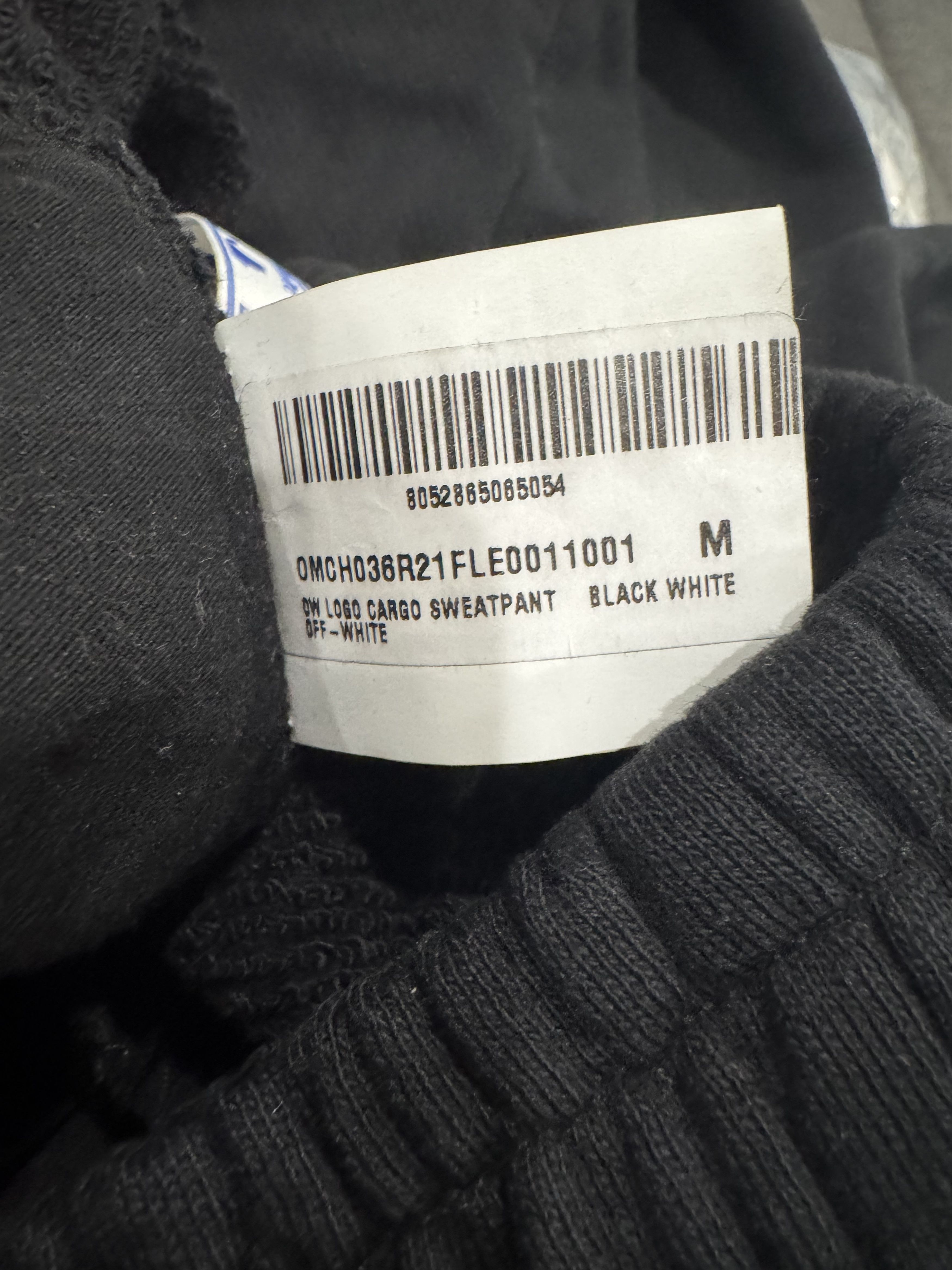 Off-White Off White Cargo Sweatpants Black Size Medium Size US 32 / EU 48 - 16 Thumbnail