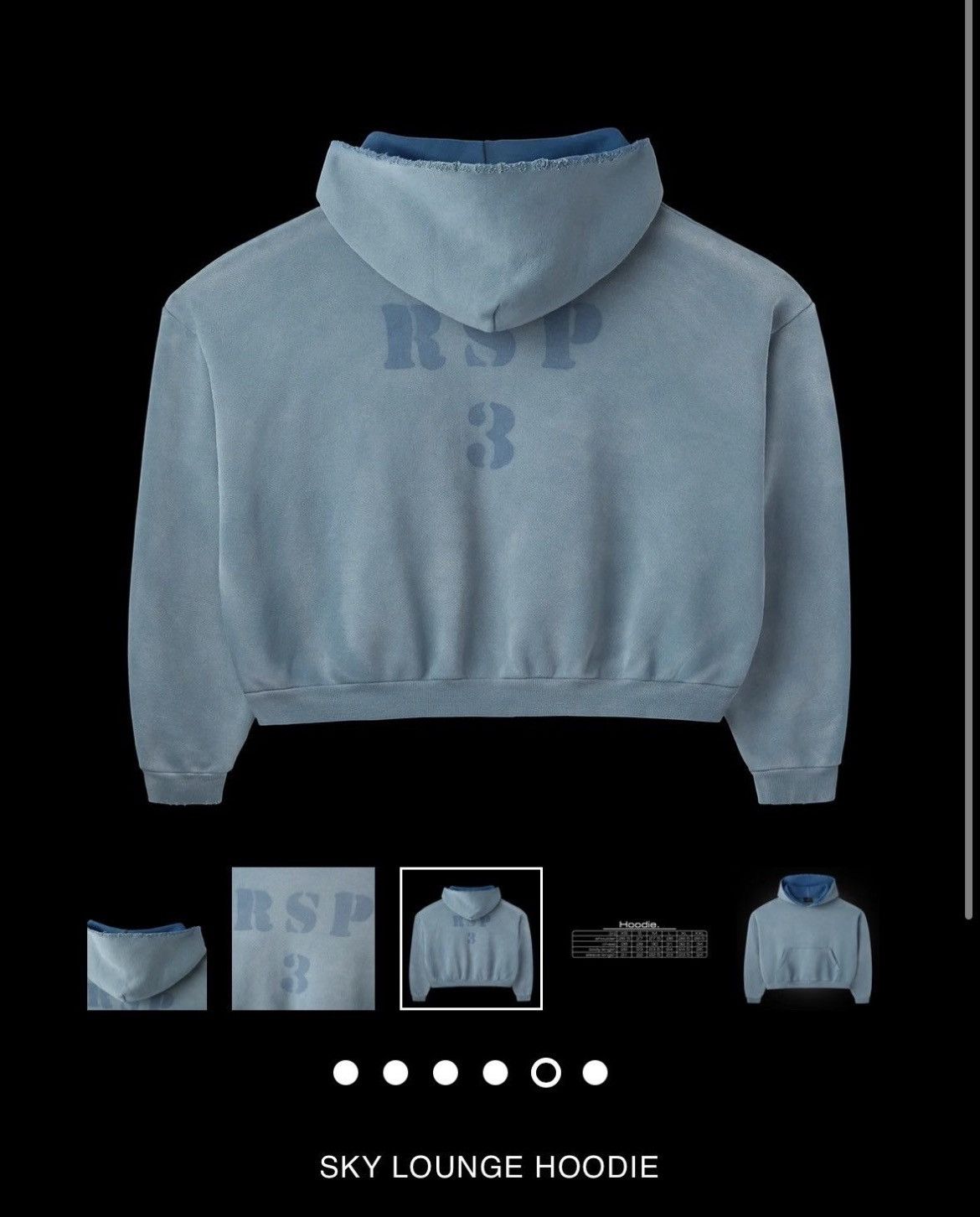 Balenciaga GV Gallery Sky Lounge Hoodie Size US XS / EU 42 / 0 - 2 Thumbnail