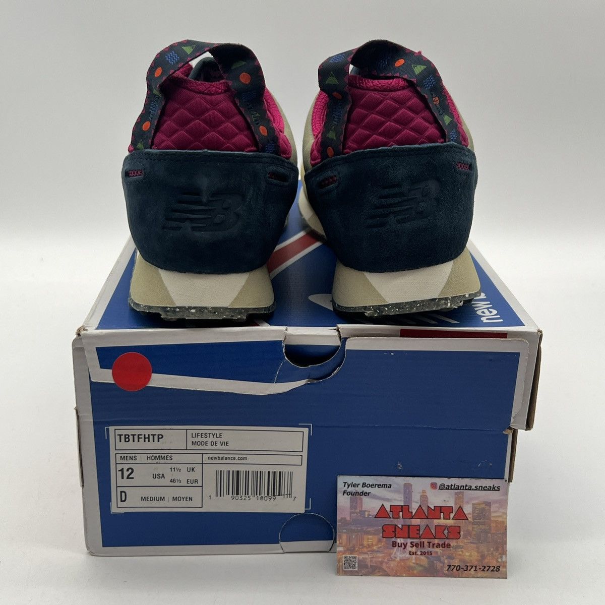 New Balance Trailbuster sand navy Size US 12 / EU 45 - 3 Thumbnail