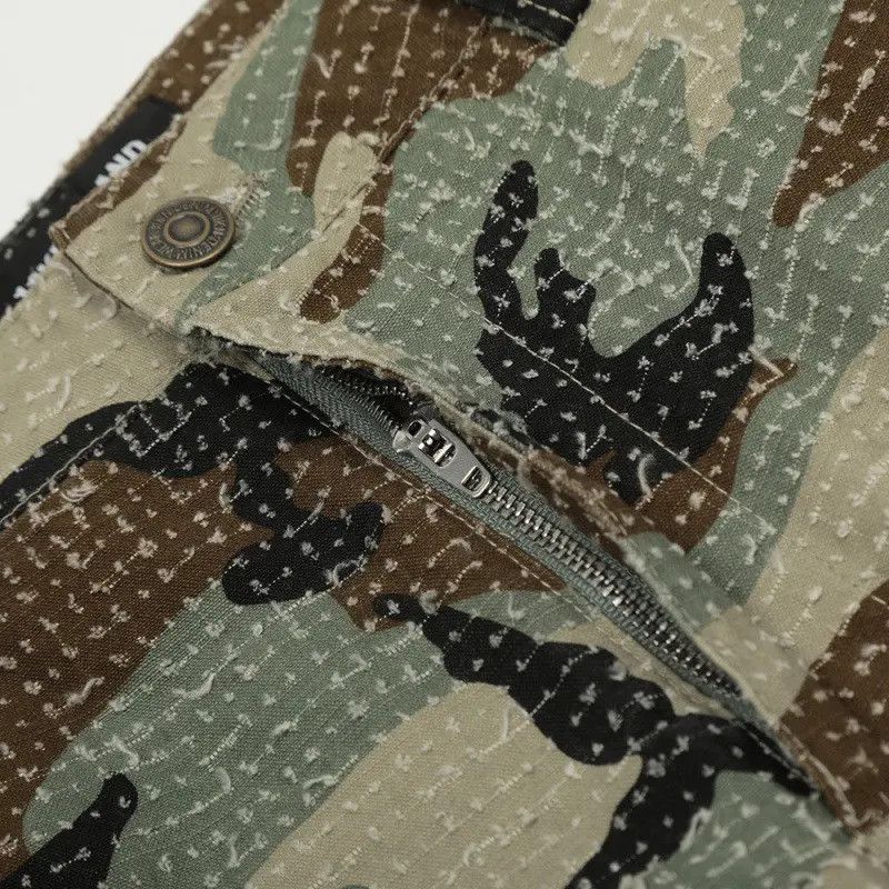 Japanese Brand × Jean Loose wide leg casual camouflage jeans Size US 32 / EU 48 - 3 Thumbnail