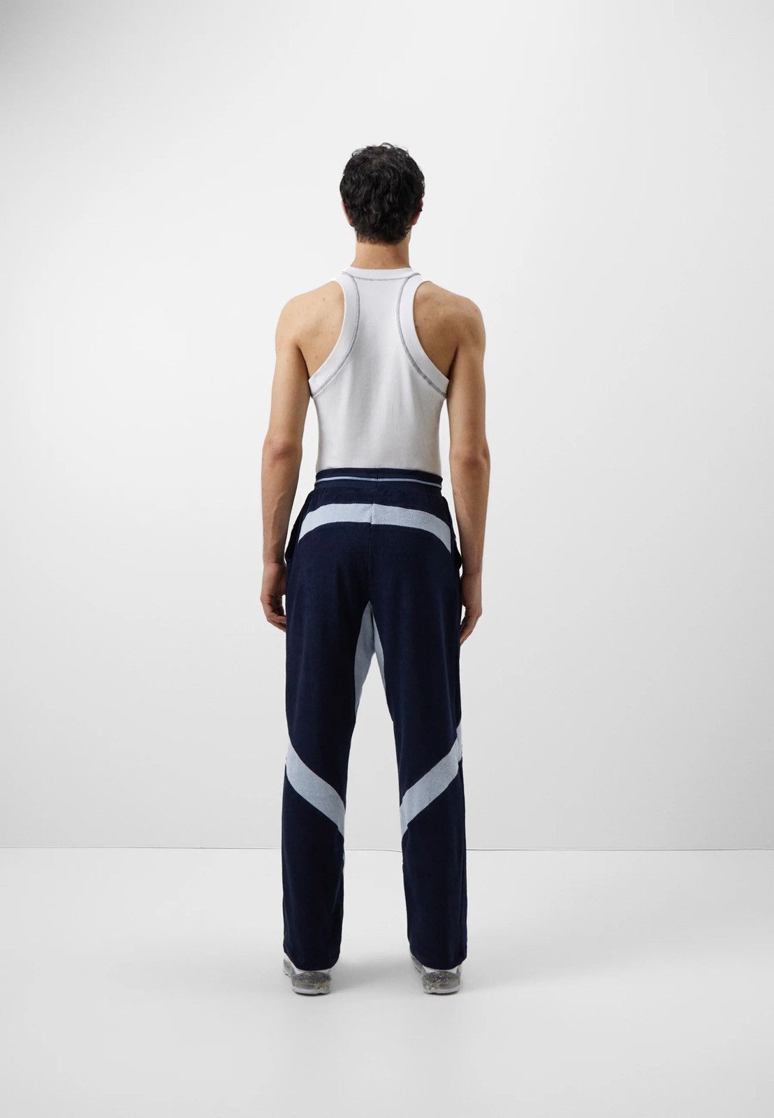 Saul Nash !DS! SS23 Saul Nash Navy Paneled Lounge Pants Size US 30 / EU 46 - 7 Thumbnail