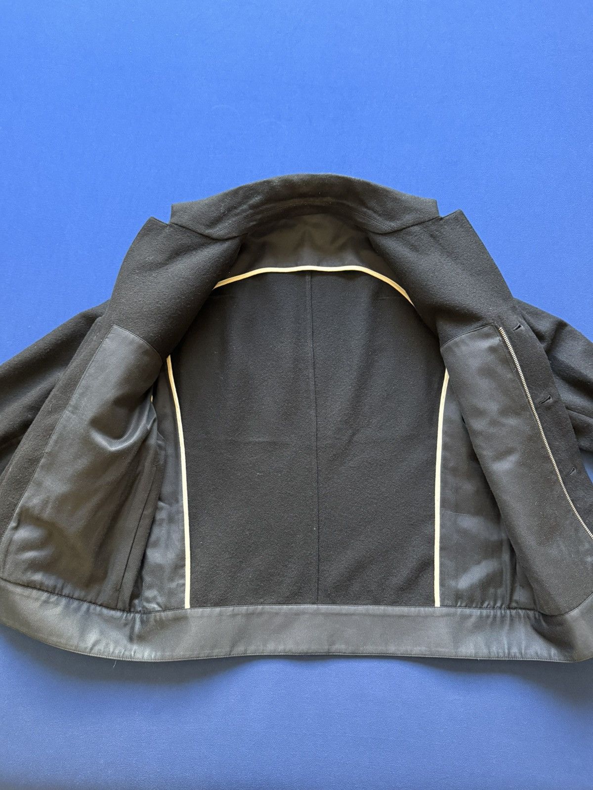 Dior Dior Homme - Kris Van Assche - 2009 F/W Wool Cropped Jacket Size US S / EU 44-46 / 1 - 5 Thumbnail