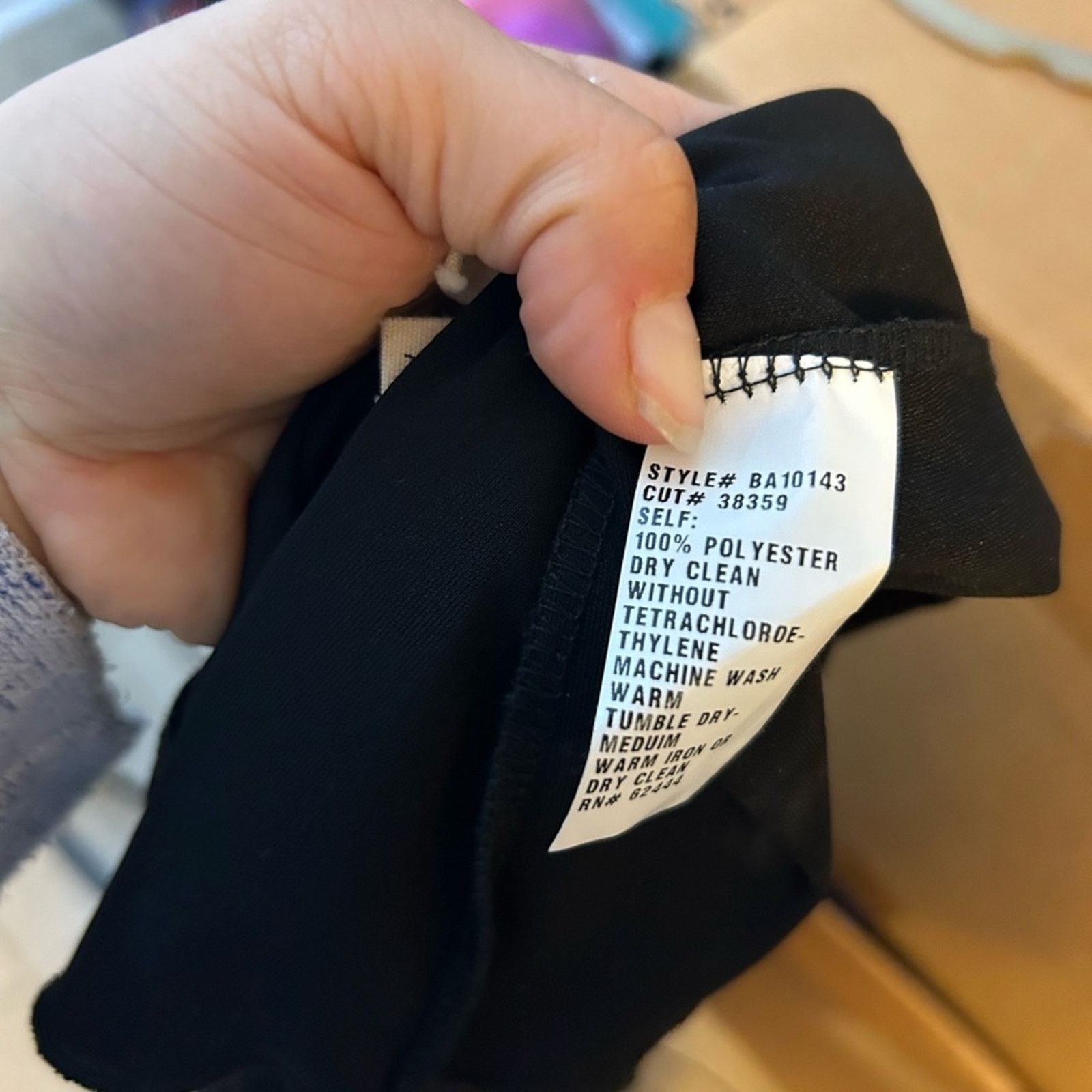 Nicole Miller Nicole Miller Atelier Black Long Sleeve Ruffle Wrap Dress Size XS / US 0-2 / IT 36-38 - 4 Thumbnail