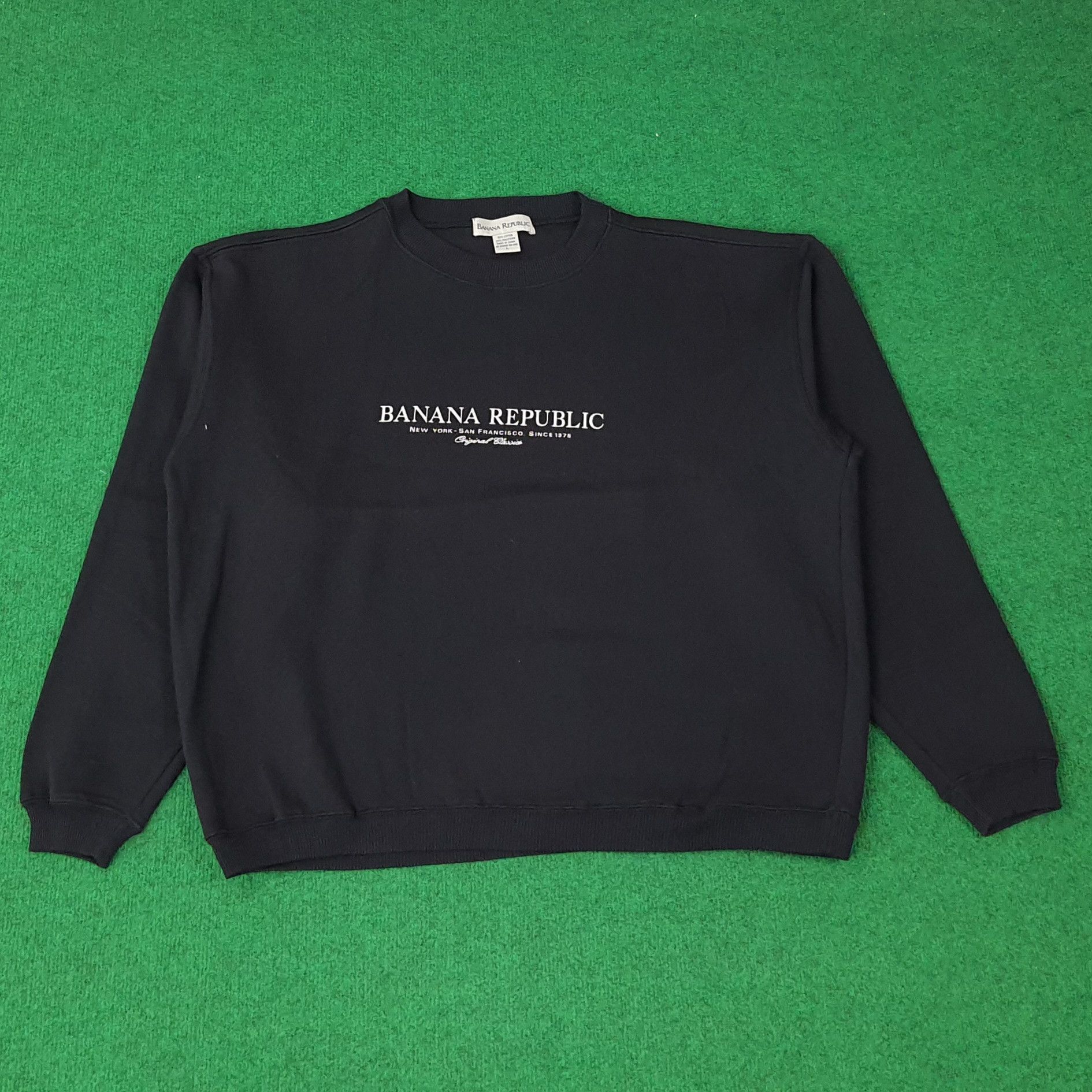 Banana Republic Vintage Banana Republic New York Sweatshirt C260N9 Size US XL / EU 56 / 4 - 1 Thumbnail