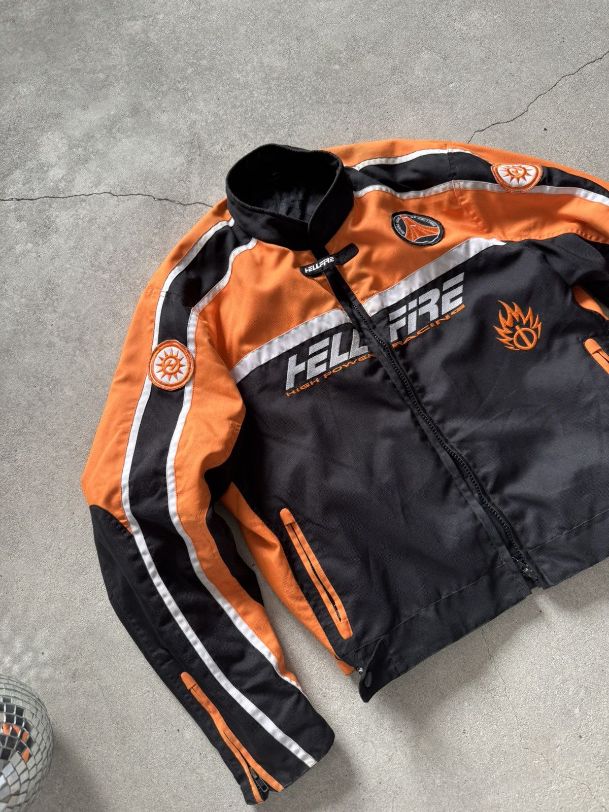 Vintage Vintage Hellfire Racing Jacket Size US XL / EU 56 / 4 - 5 Thumbnail