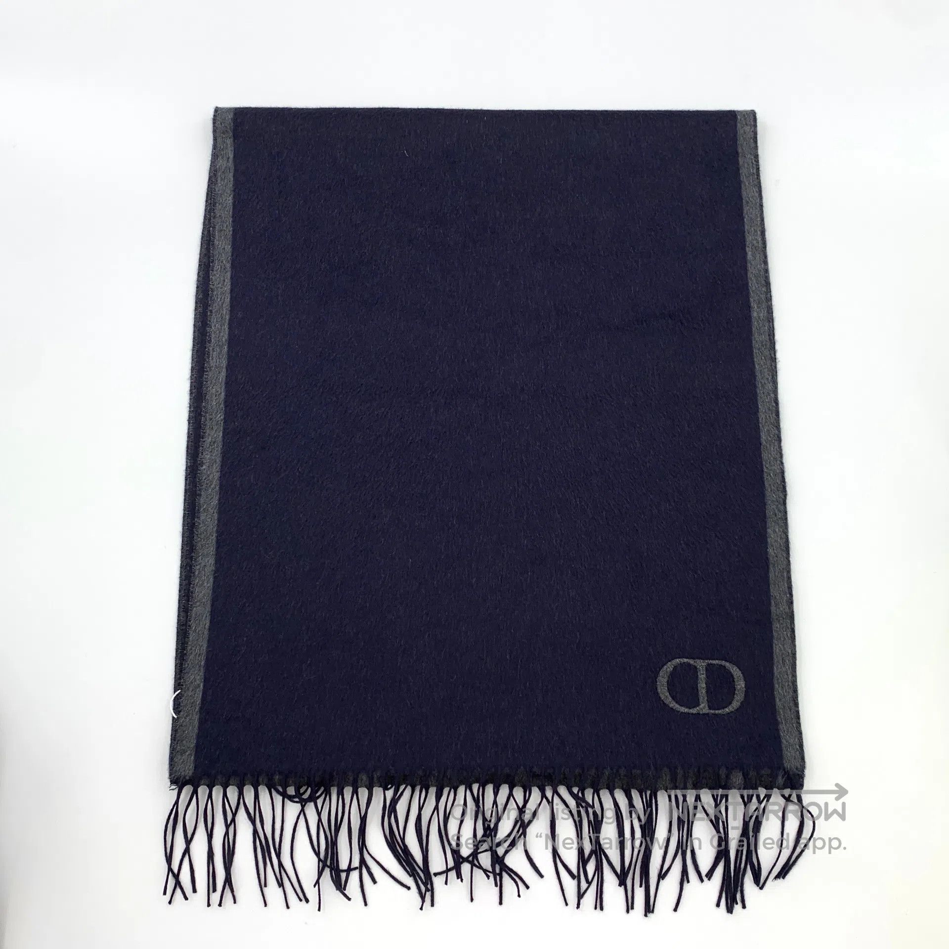 Dior × Hedi Slimane Dior Homme AW05 Silk Fringe Scarf | Grailed