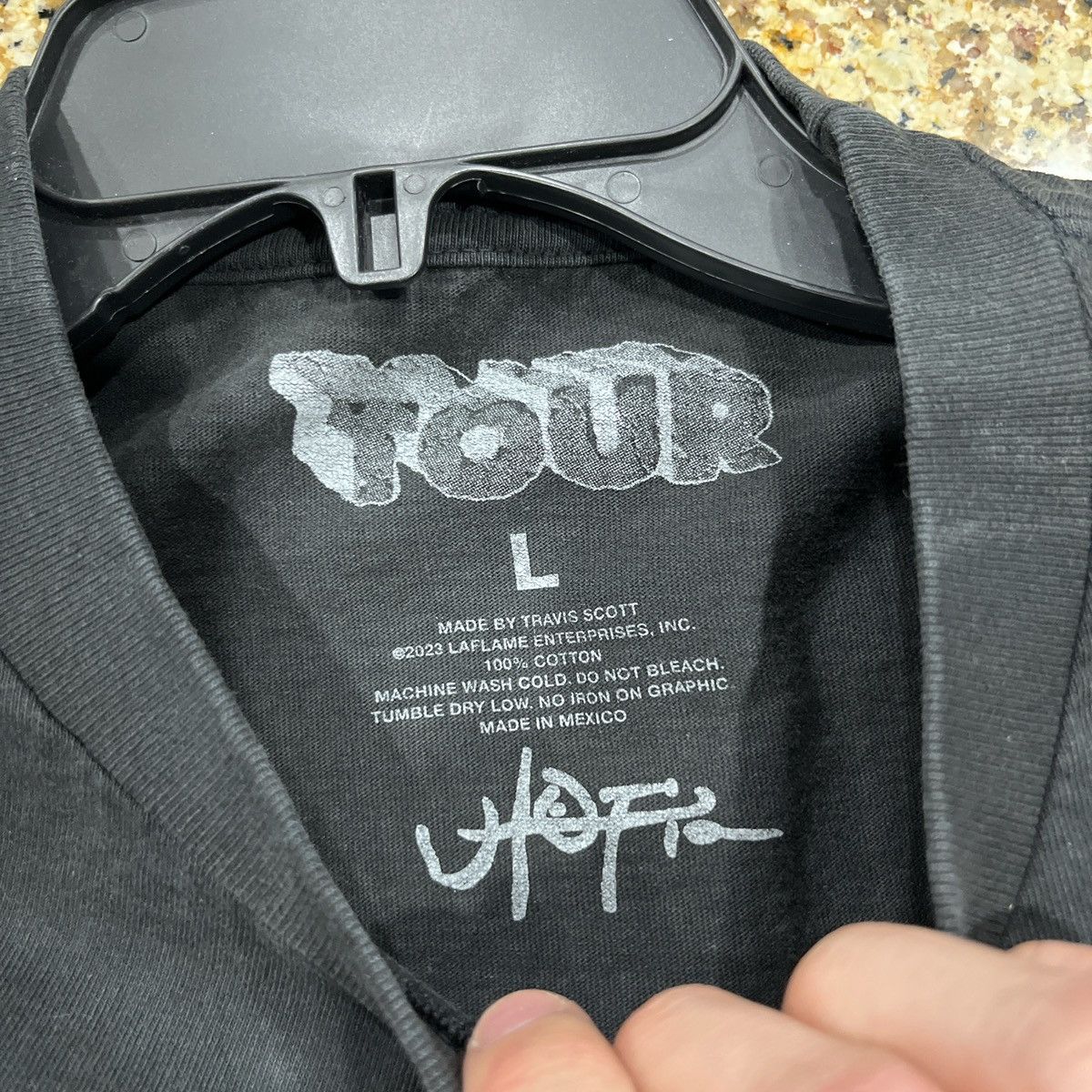 Travis Scott Utopia tour long sleeve Size US L / EU 52-54 / 3 - 2 Thumbnail