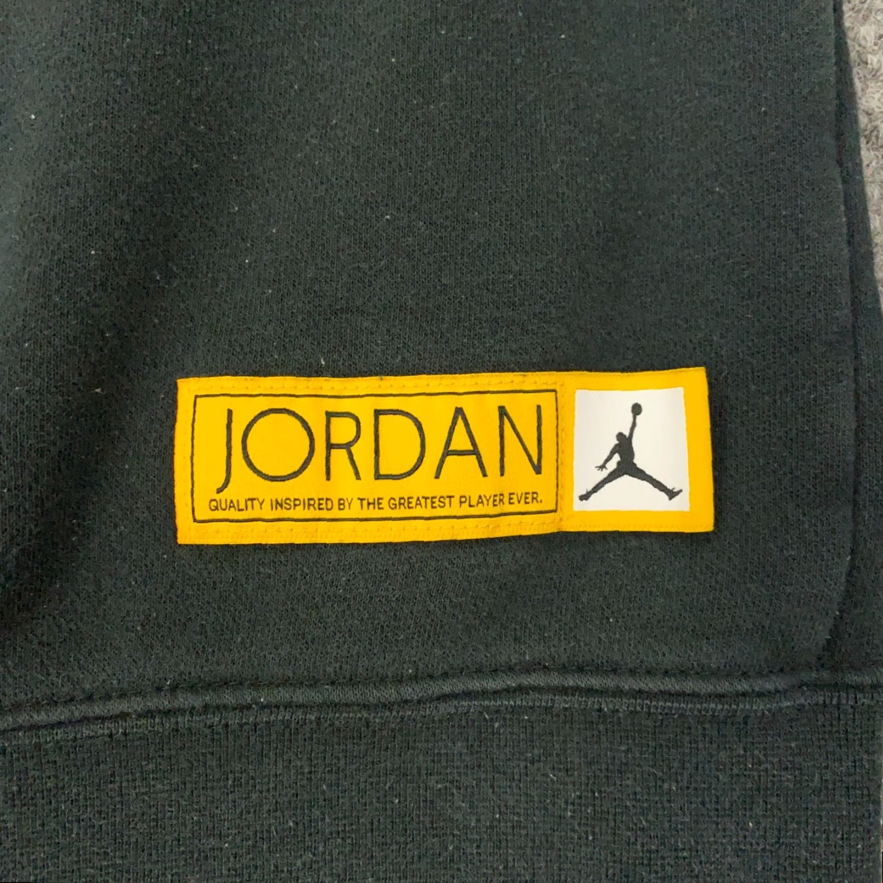 Jordan Brand Nike Air Jordan Legacy 2 Hoodie Mens Small Black Fleece Sweatshirt Sweater Size US S / EU 44-46 / 1 - 6 Thumbnail
