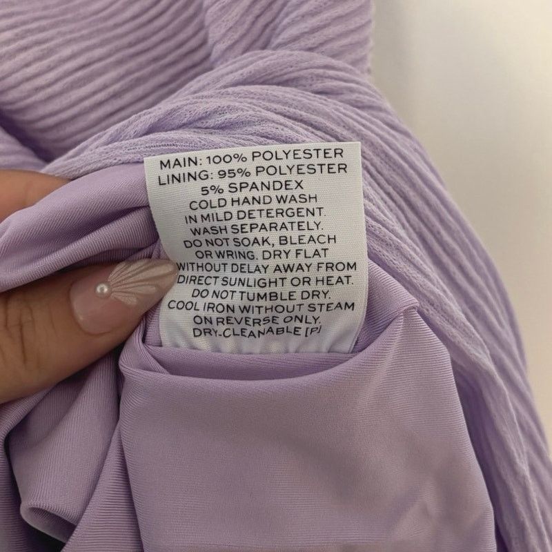 REVOLVE NWT RUMER Penelope Rib Body-con Minidress Lilac Size Large Size L / US 10 / IT 46 - 6 Thumbnail