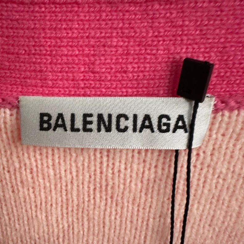 Balenciaga Balenciaga Pink barrage cardigan coat Size XS / US 0-2 / IT 36-38 - 3 Thumbnail