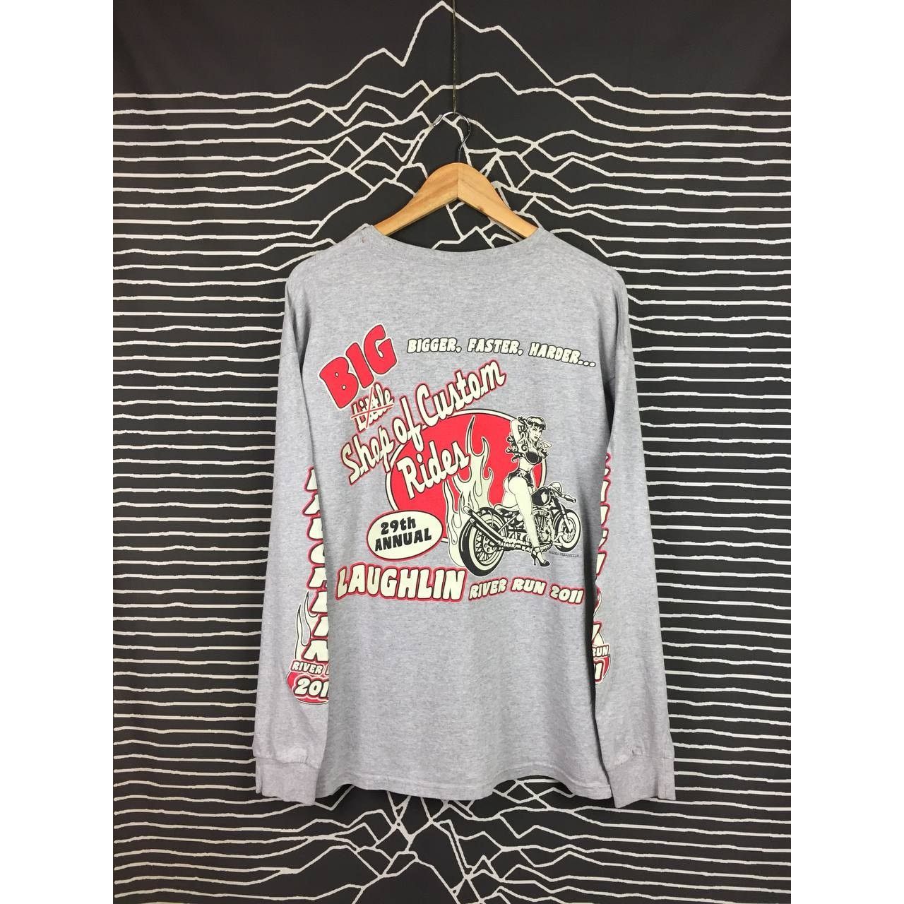 Fruit Of The Loom × Vintage Laughlin River Run 2011 29th Annual Motorcycle Rally Tee Size US XL / EU 56 / 4 - 2 Thumbnail