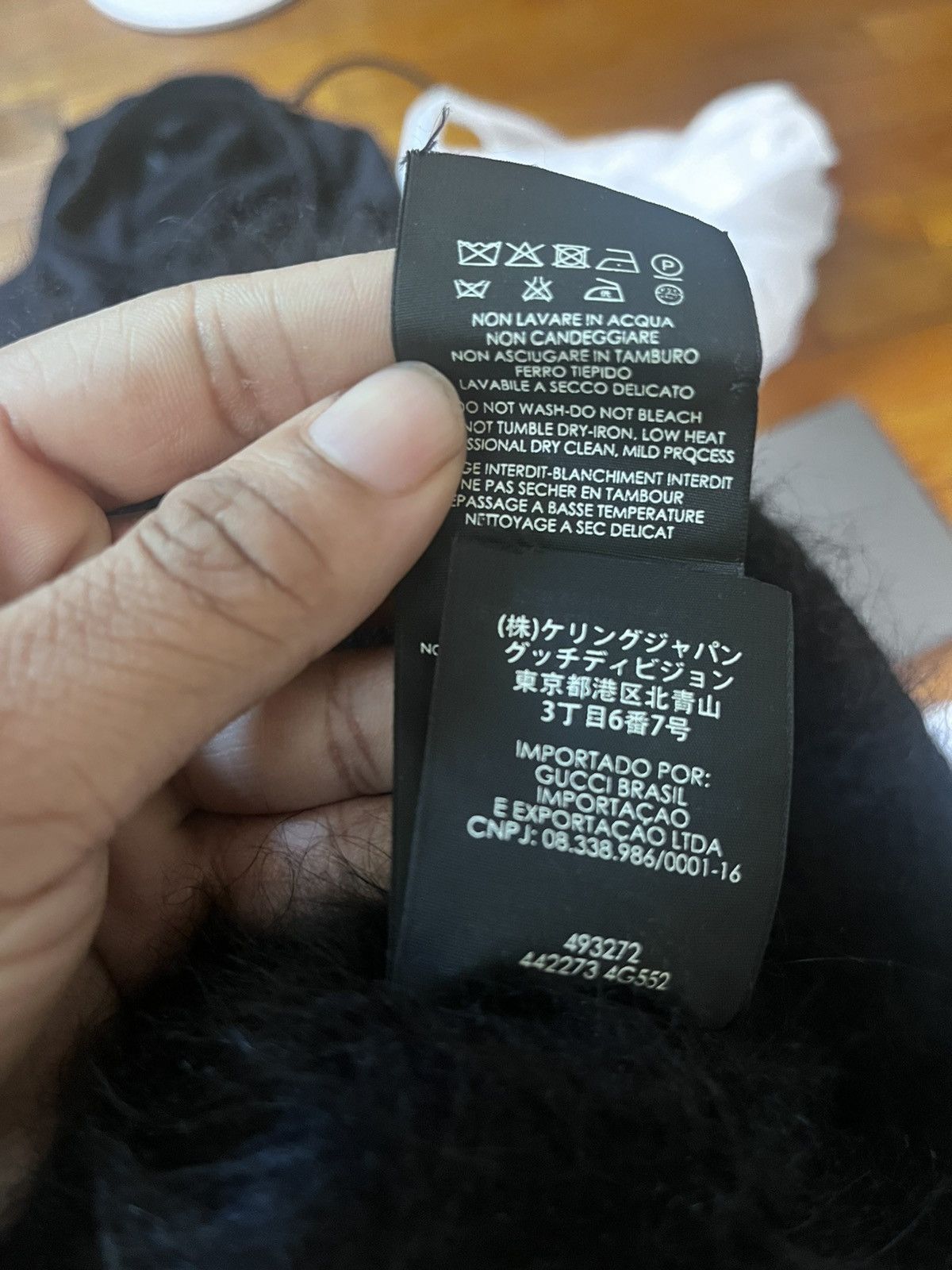 Gucci AW 2016 Gucci Dajav Patches Angora Hat Size ONE SIZE - 5 Thumbnail